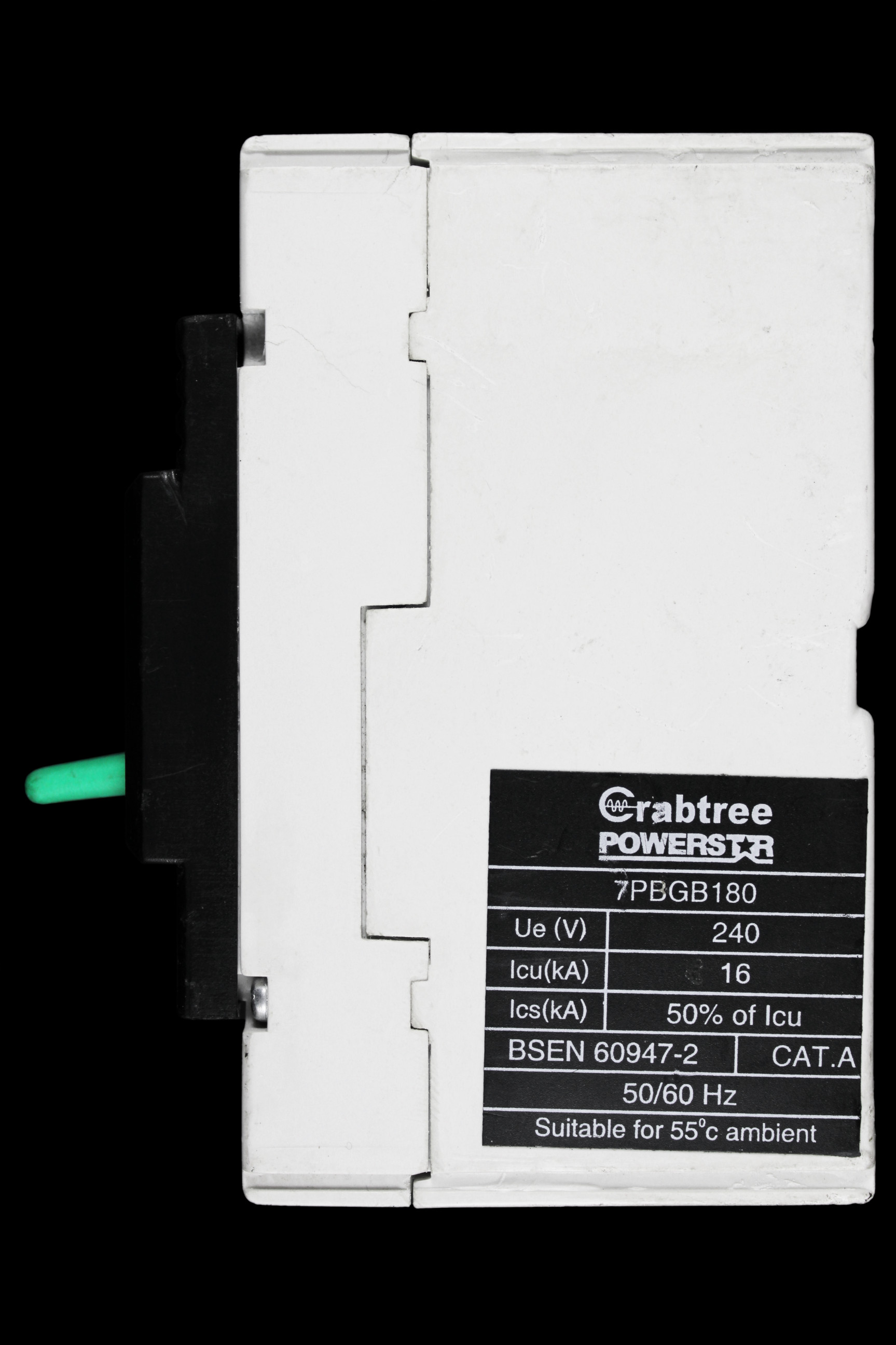 CRABTREE 80 AMP 16kA MCCB 7PBGB180 POWERSTAR