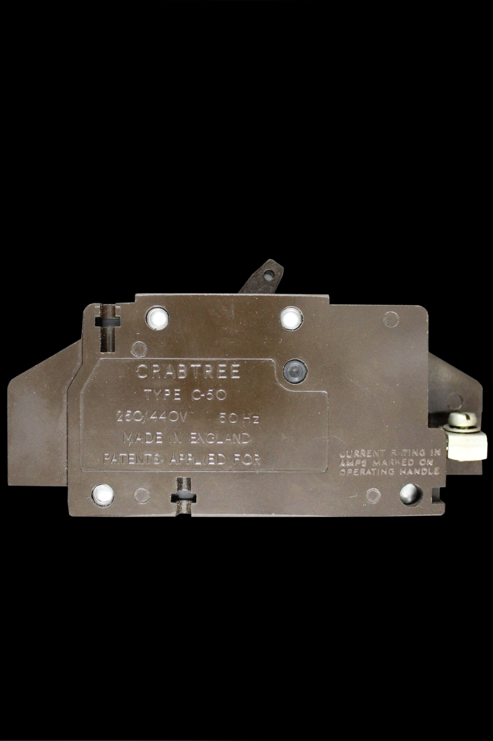 CRABTREE 5 AMP SP&N MCB CIRCUIT BREAKER 51/05 C-50 C50