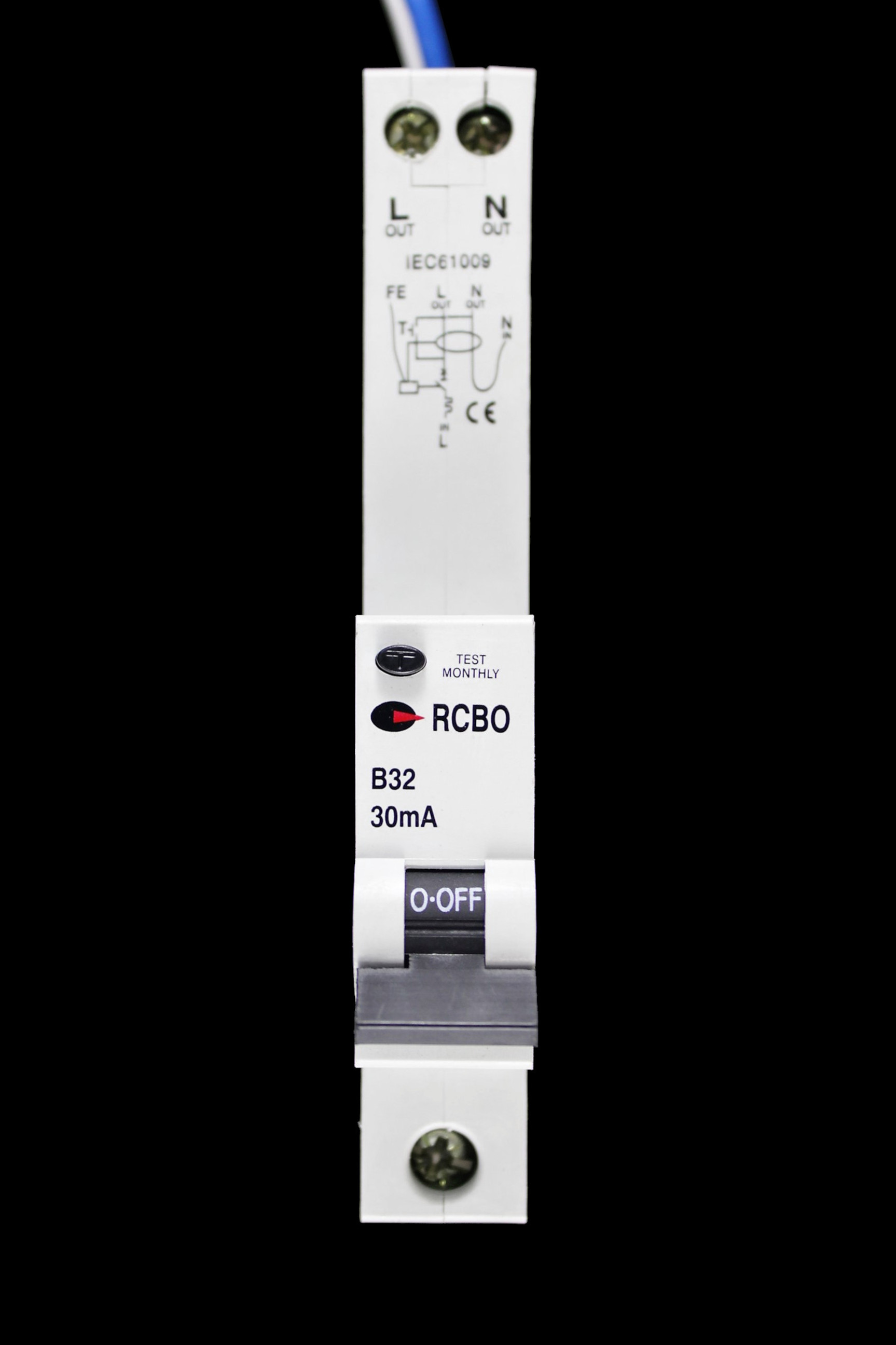 CGD 32 AMP CURVE B 6kA 30mA RCBO TYPE AC RCBO32/30