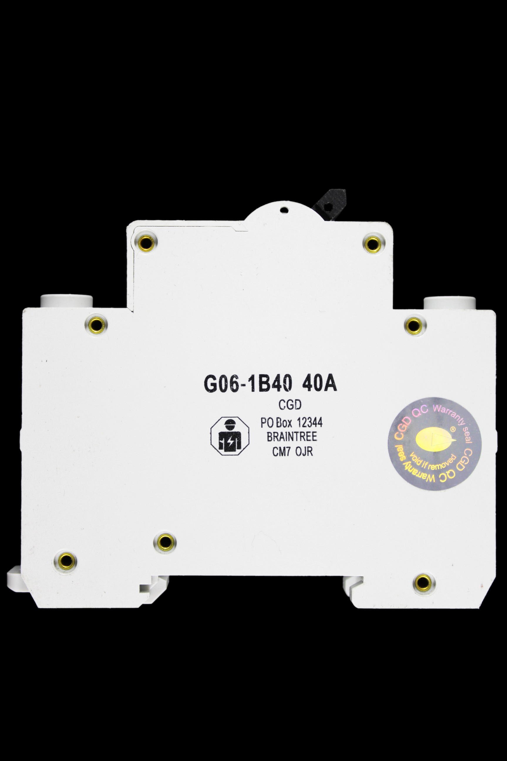 CGD 40 AMP CURVE B 6kA MCB CIRCUIT BREAKER G06-1B40