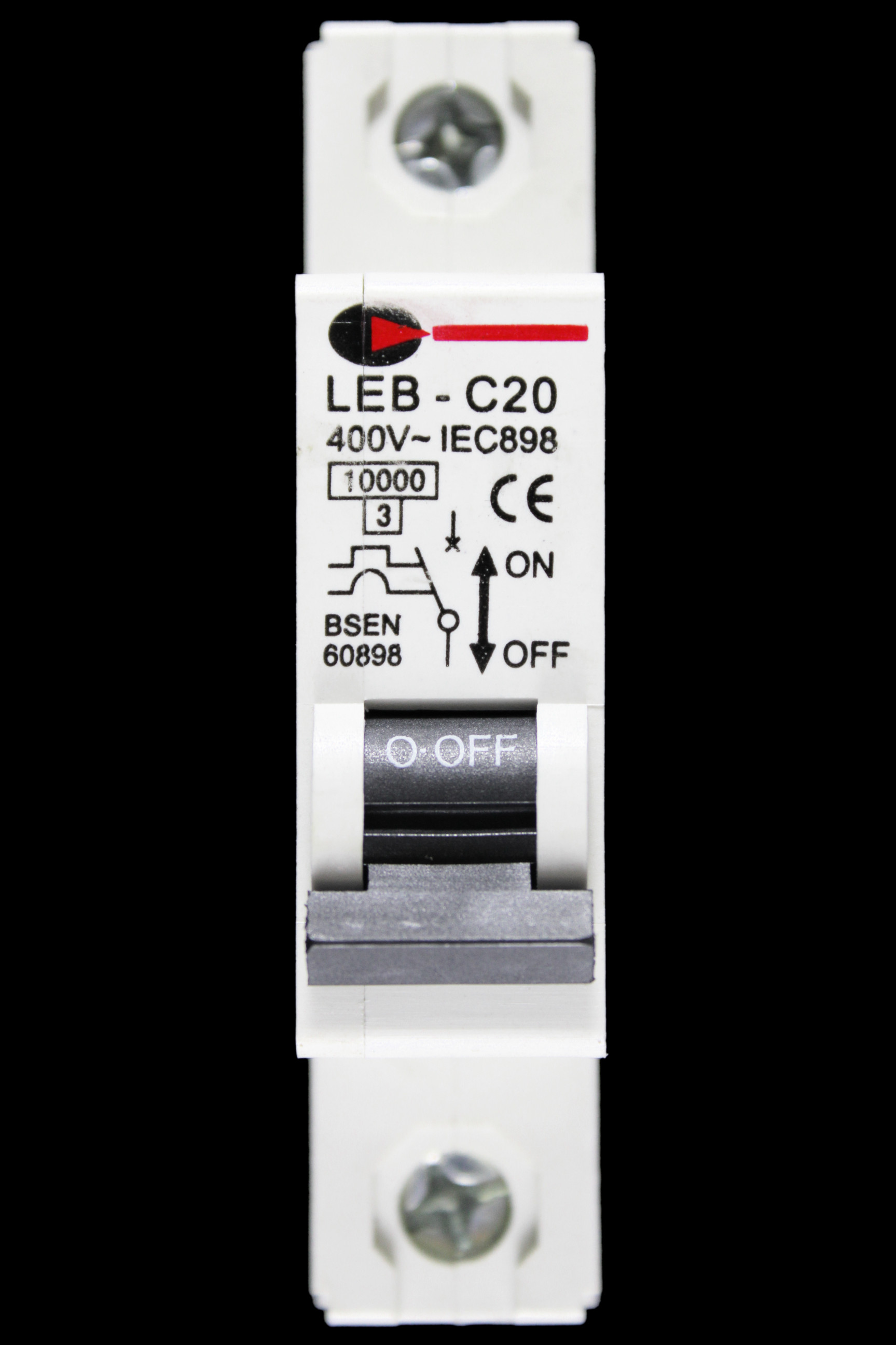 CGD 20 AMP CURVE C 10kA MCB CIRCUIT BREAKER 400V LEB-C20