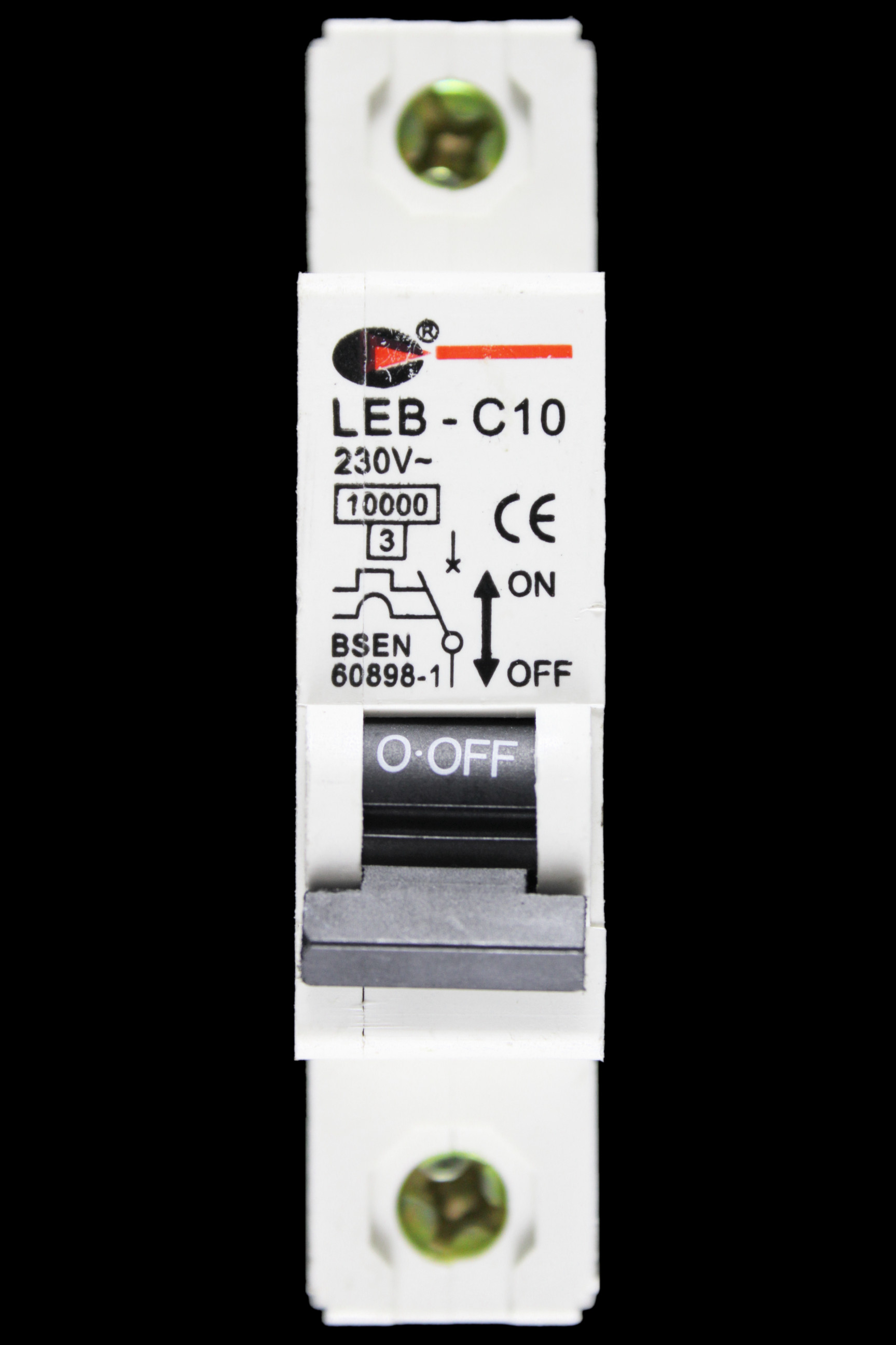 CGD 10 AMP CURVE C 10kA MCB CIRCUIT BREAKER 230V LEB-C10