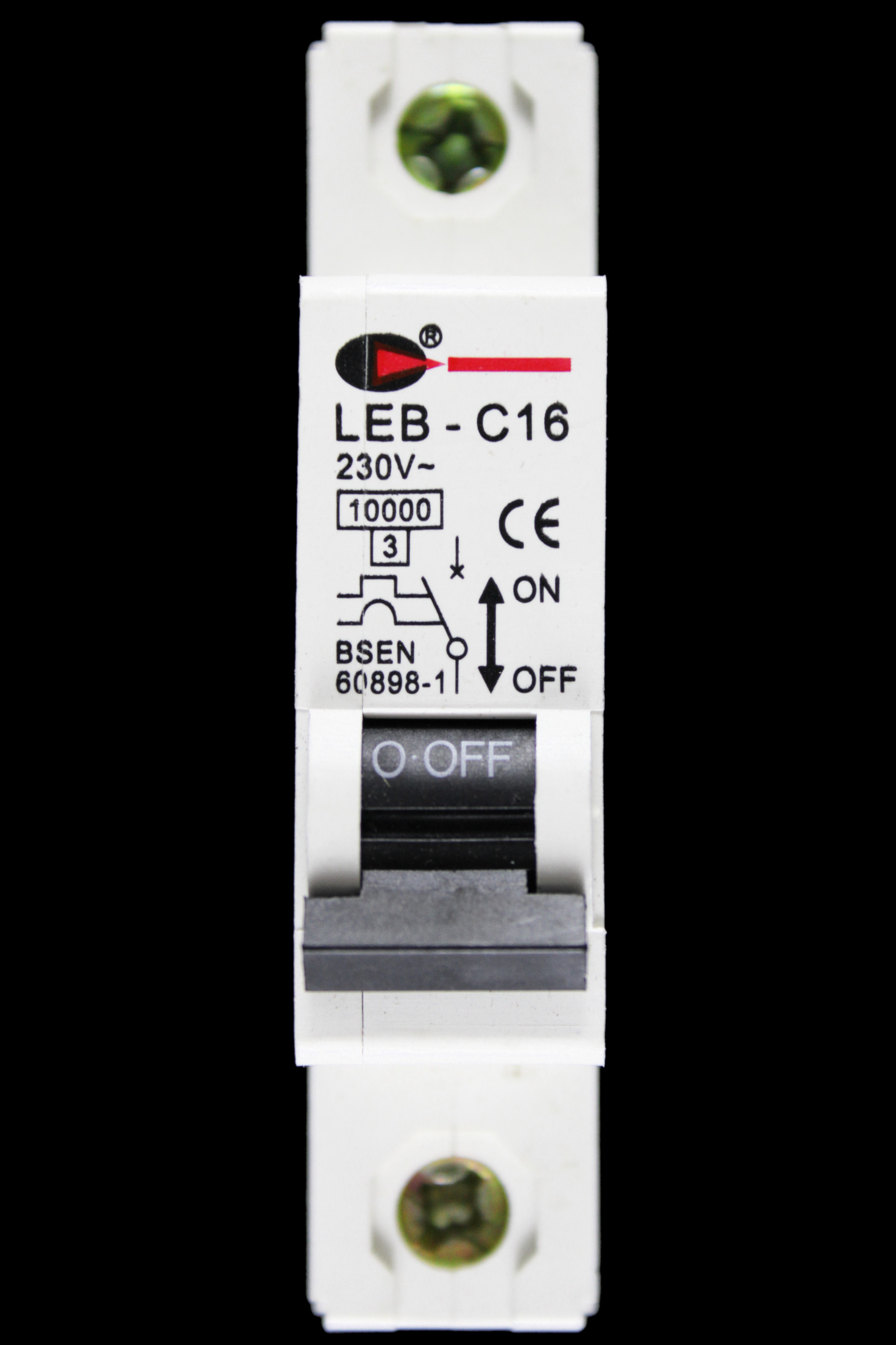 CGD 16 AMP CURVE C 10kA MCB CIRCUIT BREAKER 230V LEB-C16