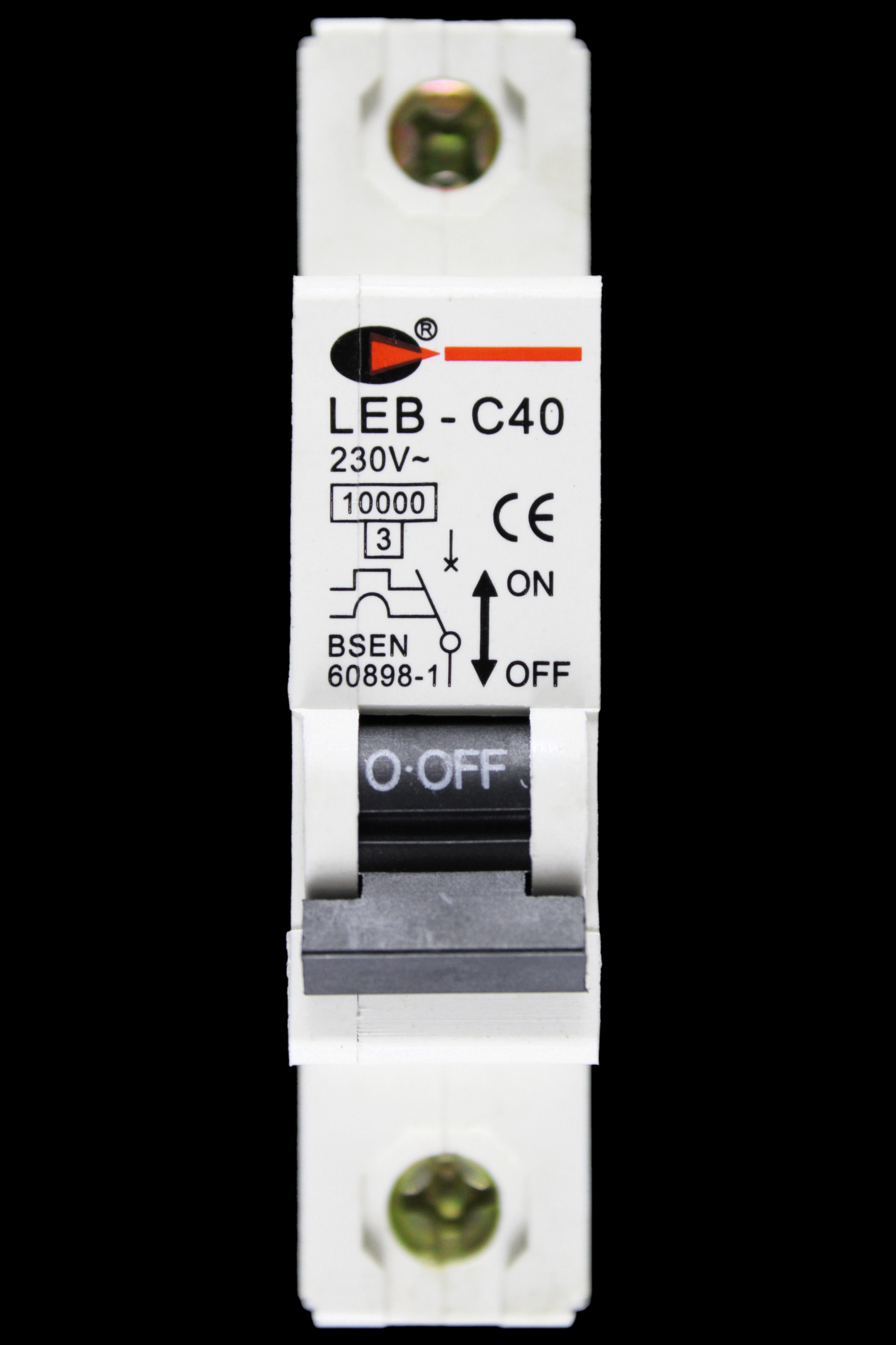 CGD 40 AMP CURVE C 10kA MCB CIRCUIT BREAKER 230V LEB-C40