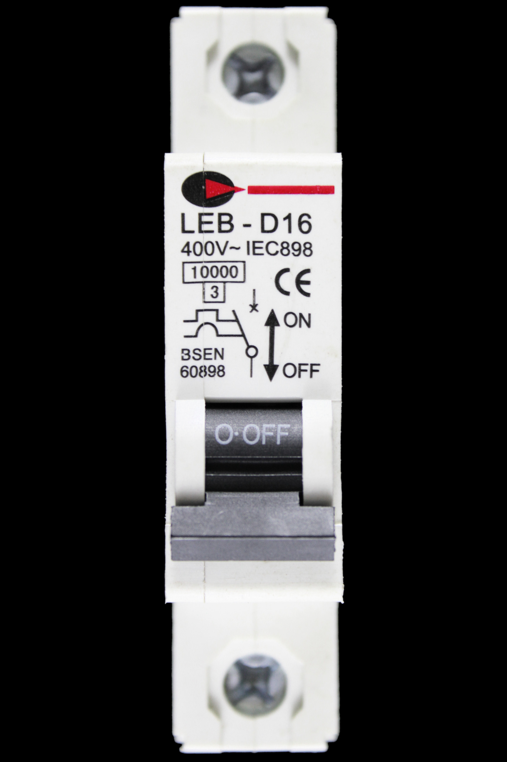 CGD 16 AMP CURVE D 10kA MCB CIRCUIT BREAKER 400V LEB-D16