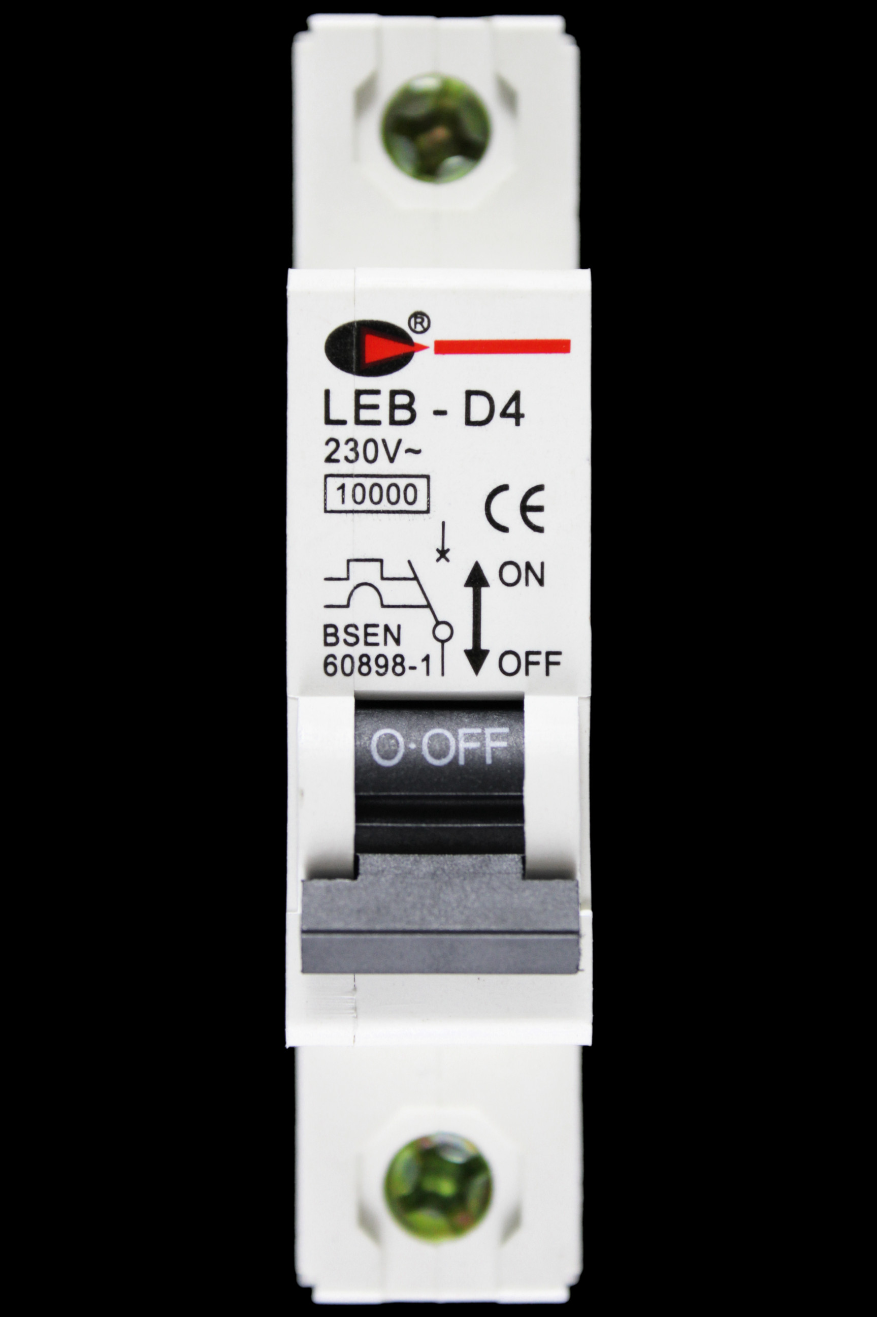 CGD 4 AMP CURVE D 10kA MCB CIRCUIT BREAKER 230V LEB-D4