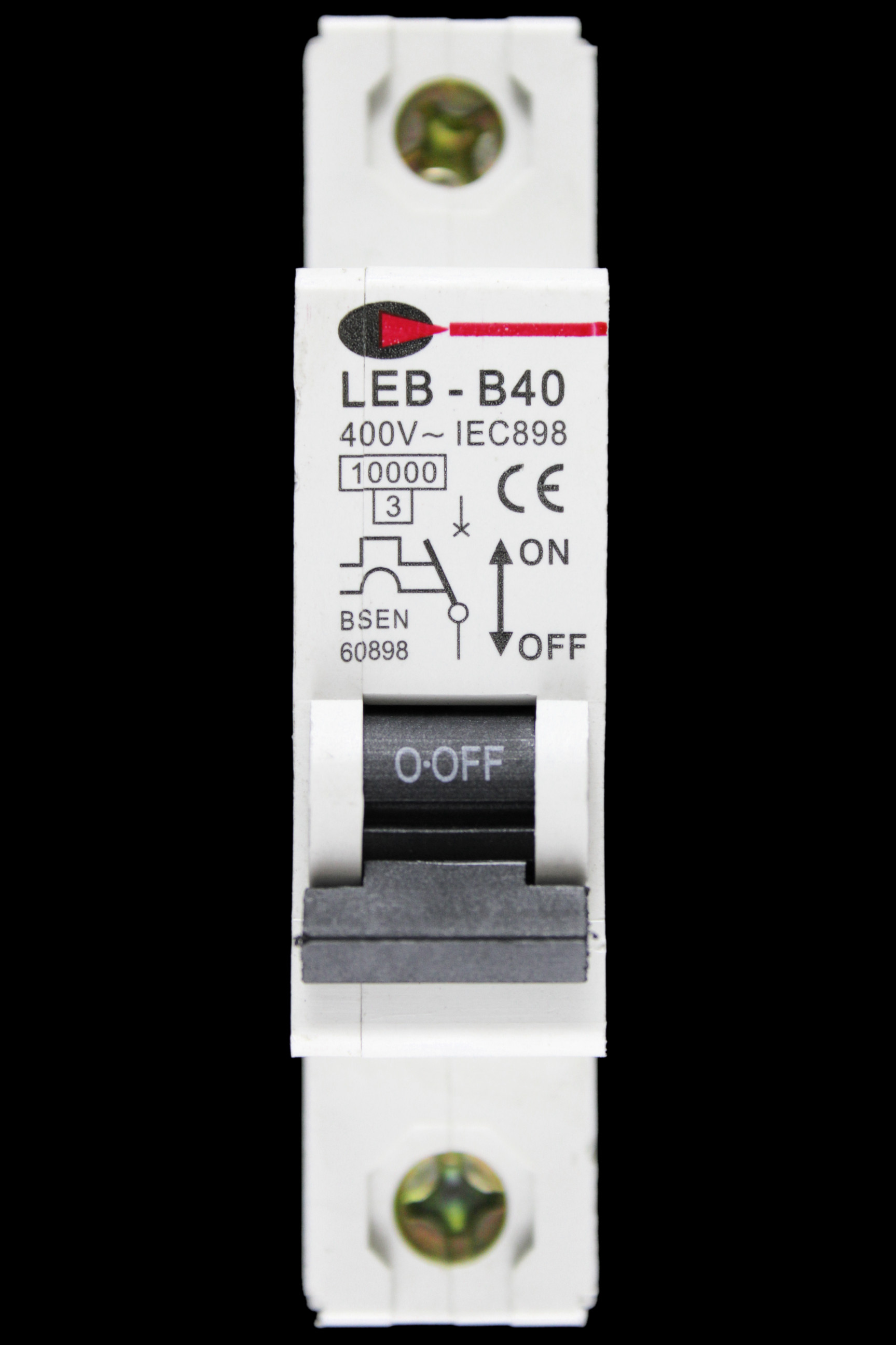 CGD 40 AMP CURVE B 10kA MCB CIRCUIT BREAKER 400V LEB-B40