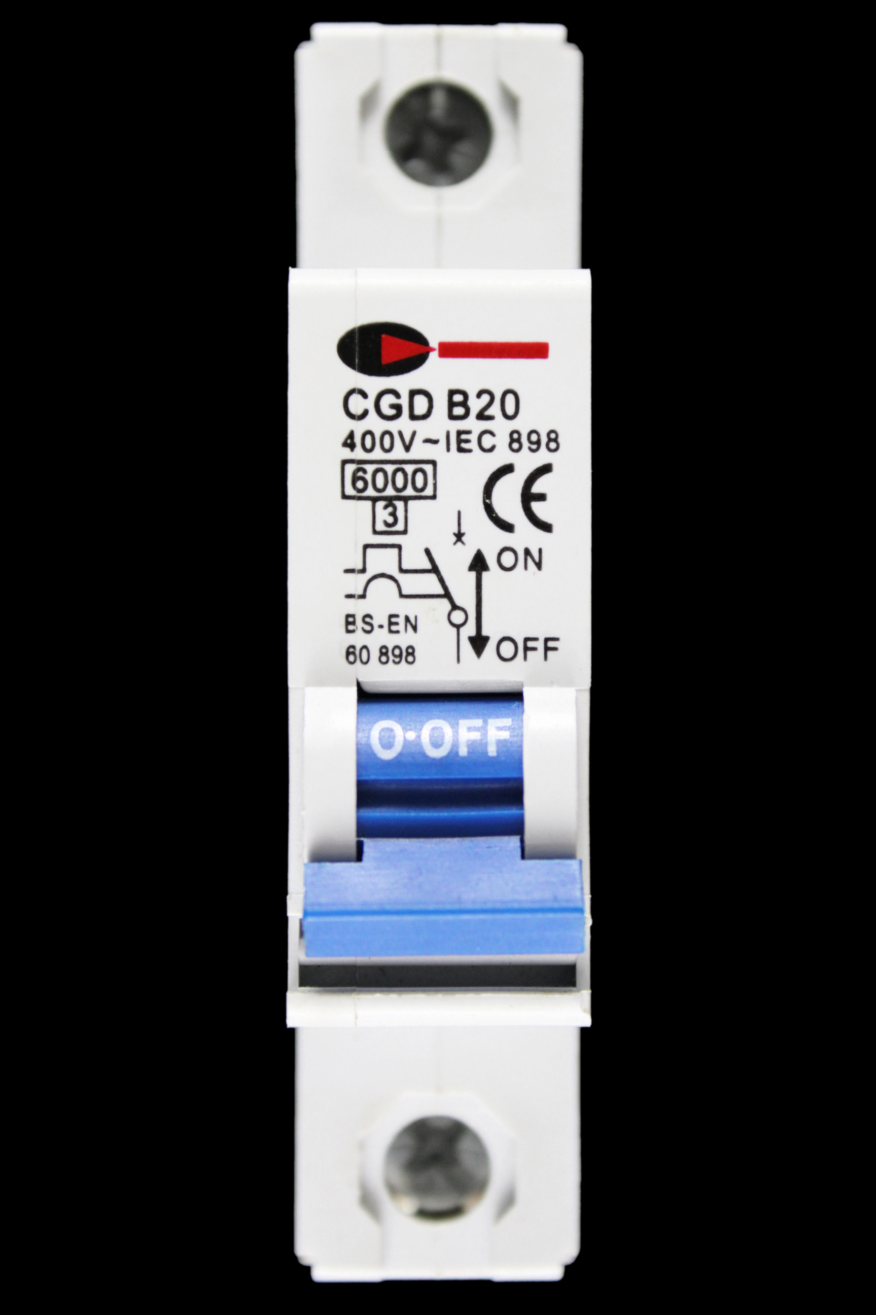 CGD 20 AMP CURVE B 6kA MCB CIRCUIT BREAKER CGDB20
