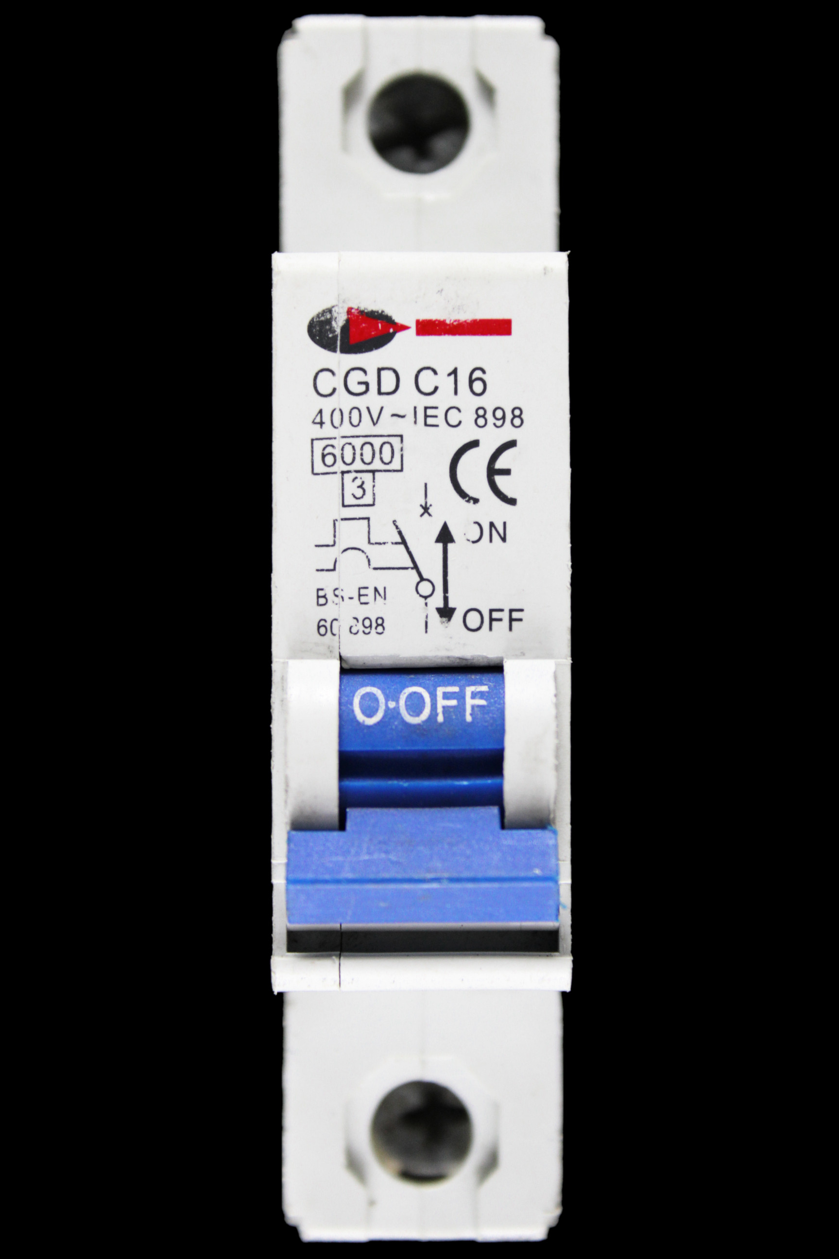 CGD 16 AMP CURVE C 6kA MCB CIRCUIT BREAKER CGDC16