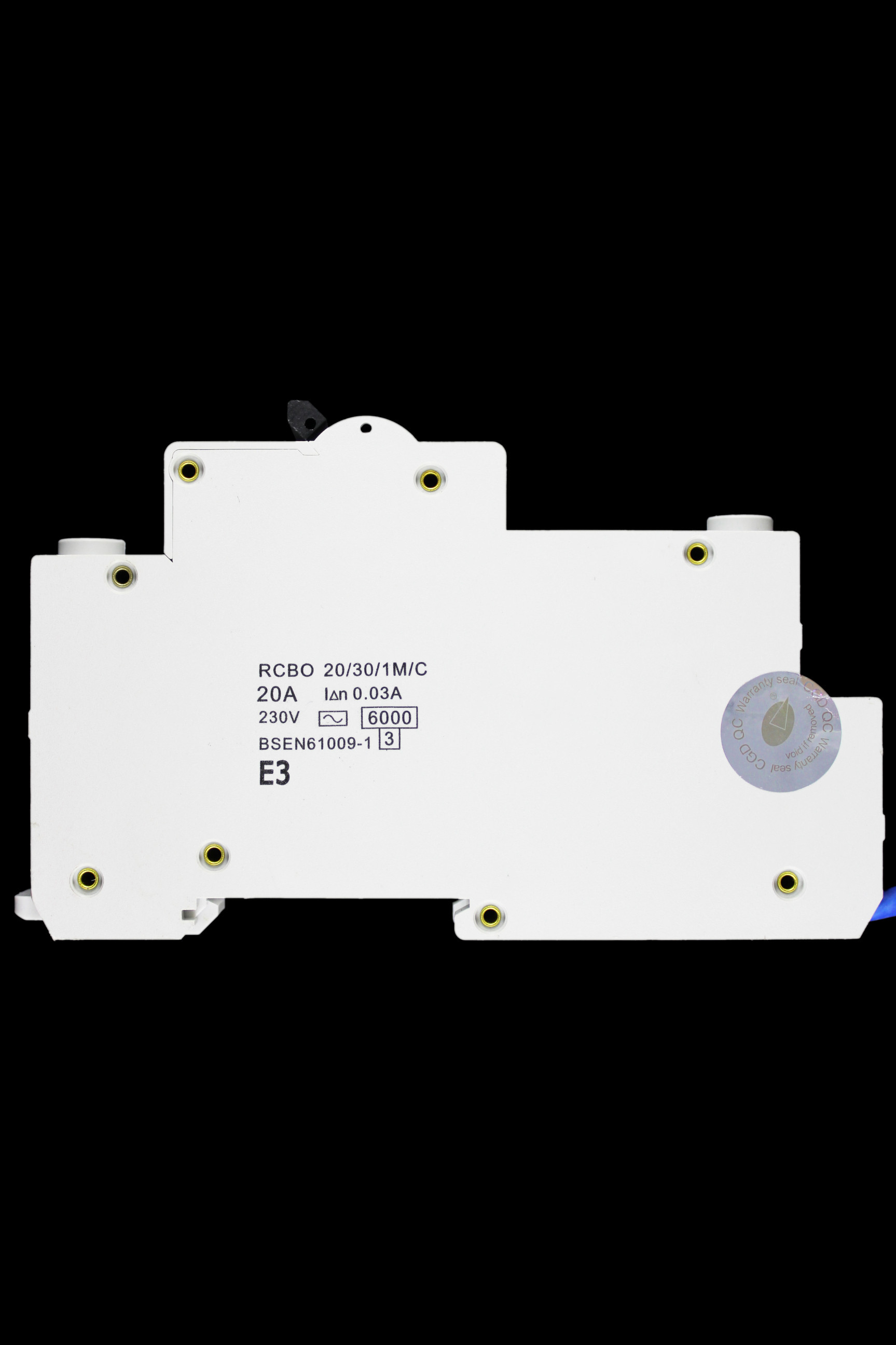 CGD 20 AMP CURVE C 6kA 30mA RCBO TYPE AC RCBO-20/30/1M/C