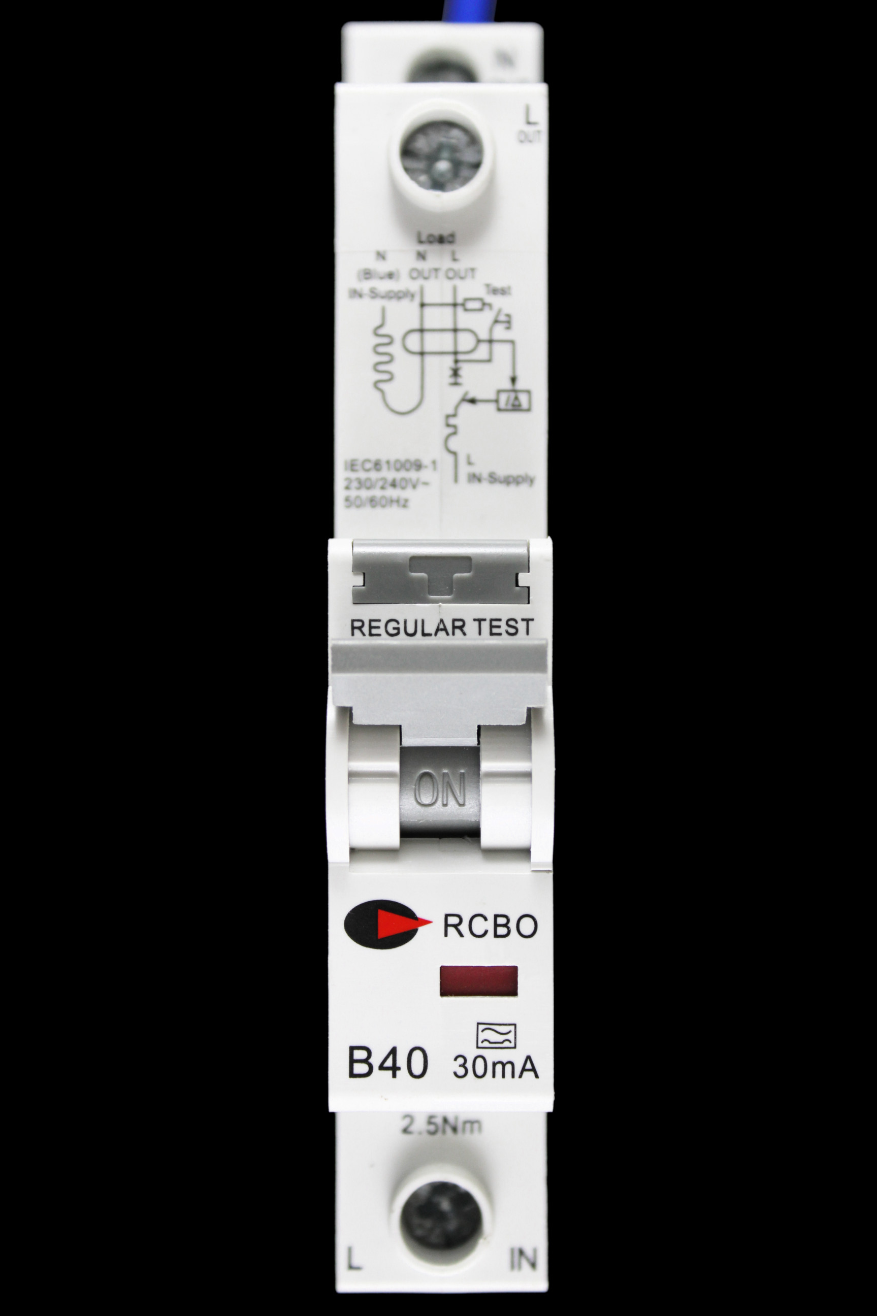 CGD 40 AMP CURVE B 6kA 30mA RCBO TYPE A RCBO-40/30/SPA