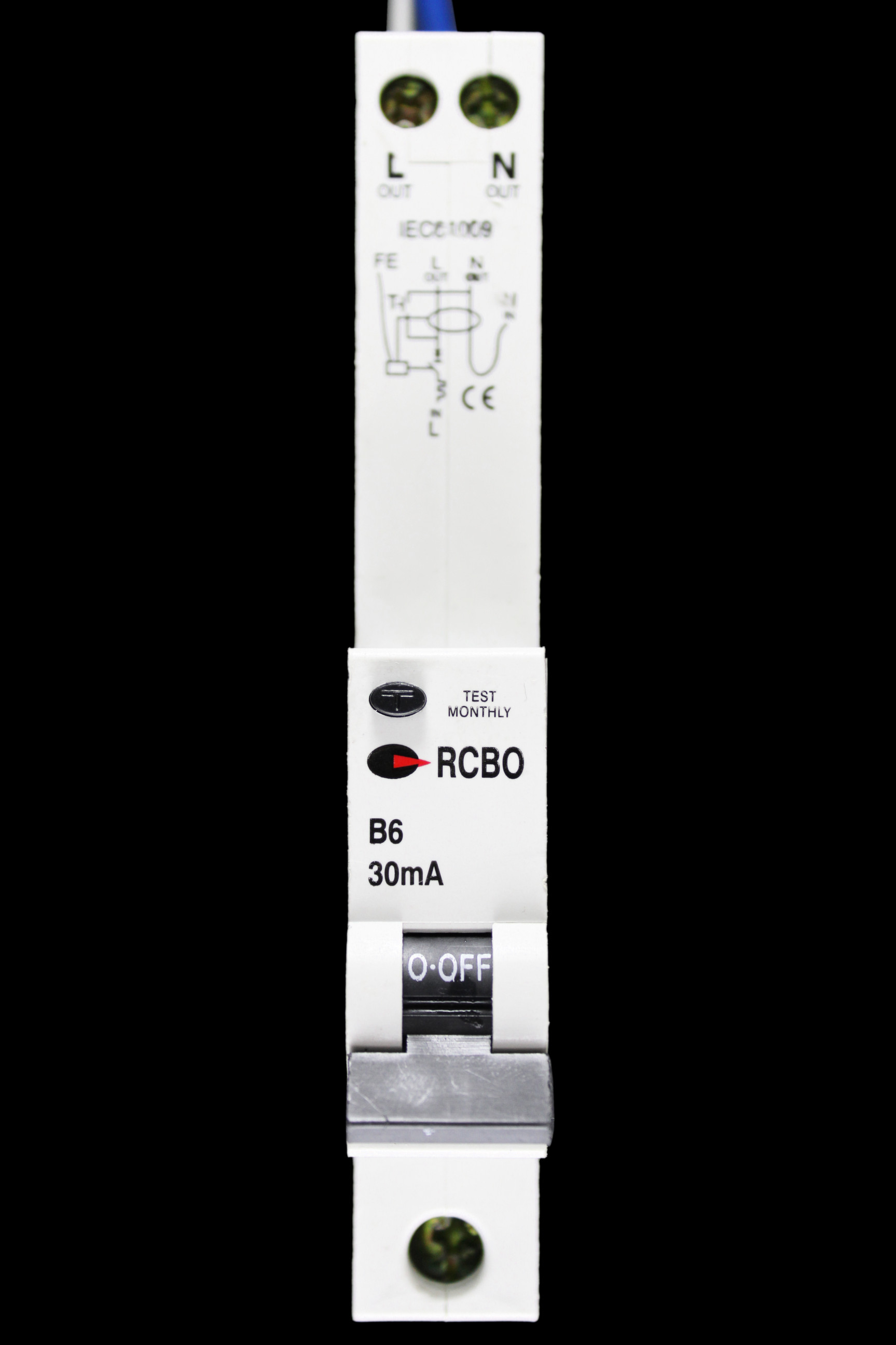 CGD 6 AMP CURVE B 6kA 30mA RCBO TYPE AC RCBO6/30