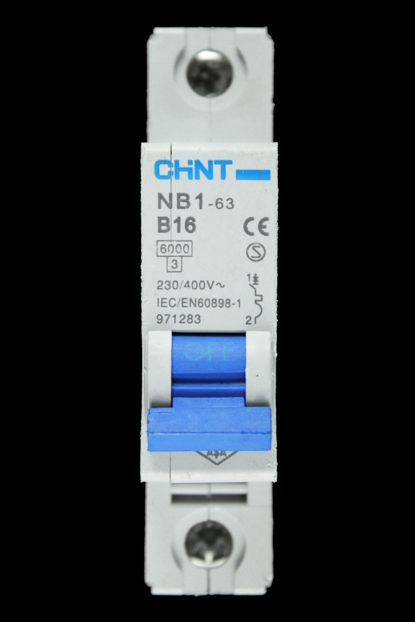 CHINT 16 AMP CURVE B 6kA MCB CIRCUIT BREAKER NB1-63