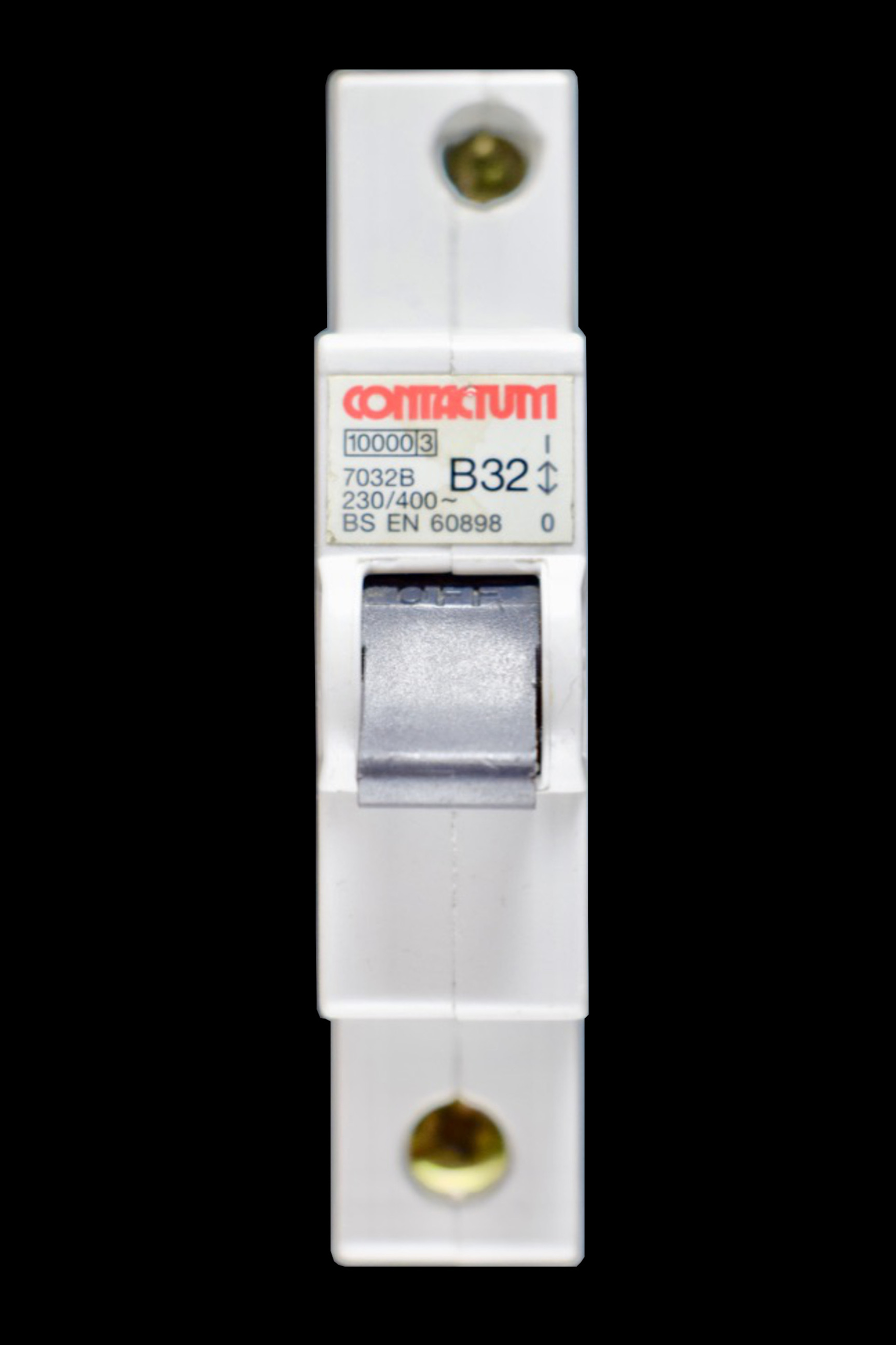 CONTACTUM 32 AMP CURVE B 10kA MCB CIRCUIT BREAKER 7032B