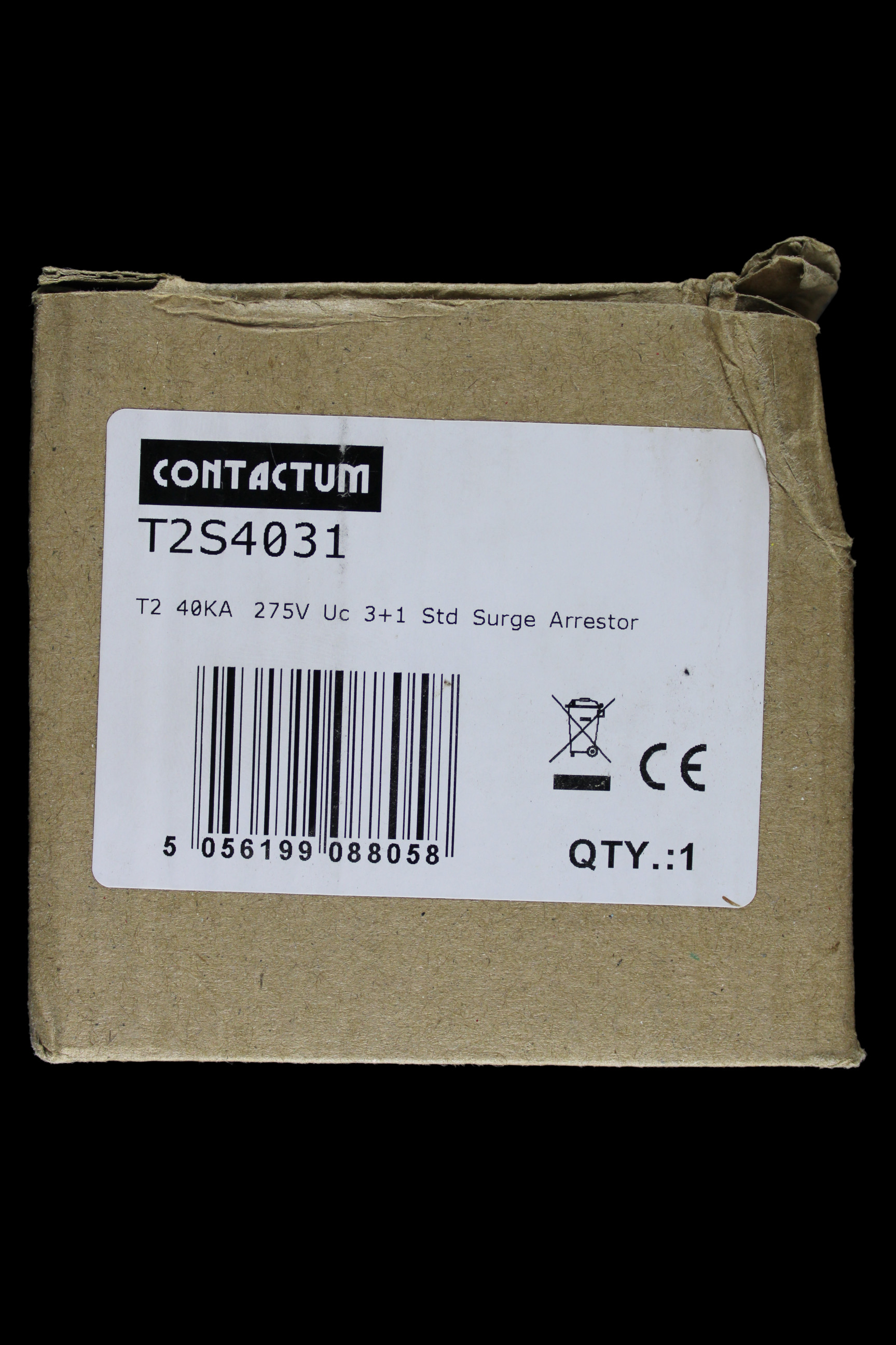CONTACTUM TYPE 2 40kA 3+1 SURGE ARRESTOR KIT DDB-T2S4031KIT