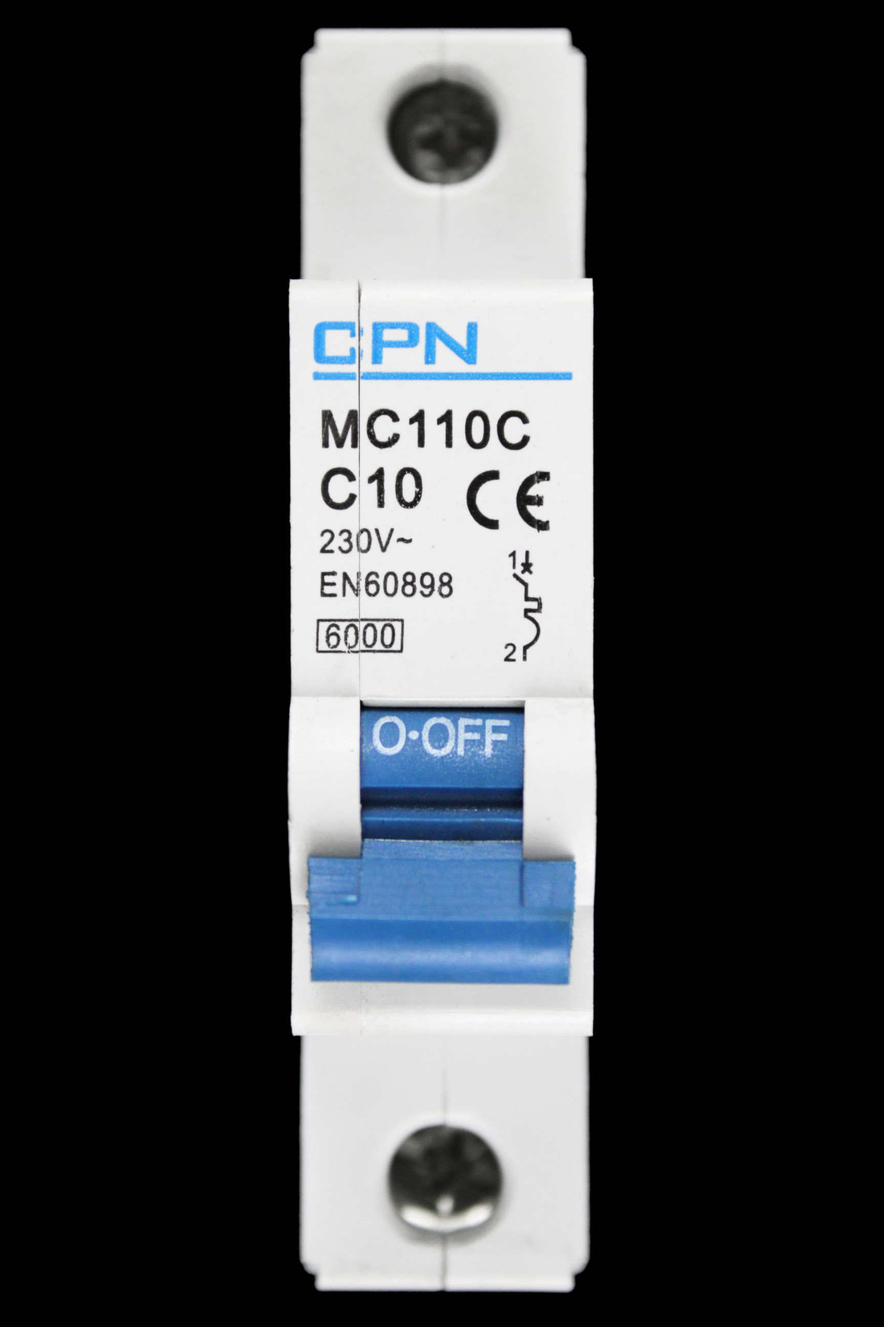 CPN 10 AMP CURVE C 6kA MCB CIRCUIT BREAKER MC110C