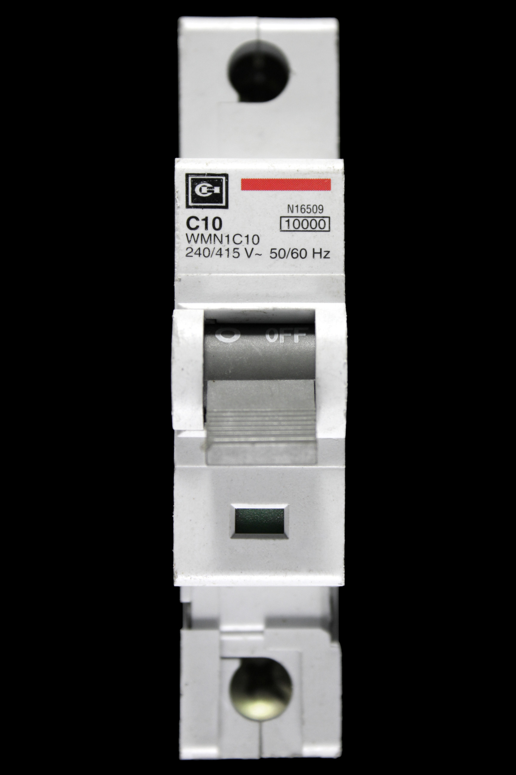 CUTLER HAMMER 10 AMP CURVE C 10kA MCB CIRCUIT BREAKER WMN1C10 N16509