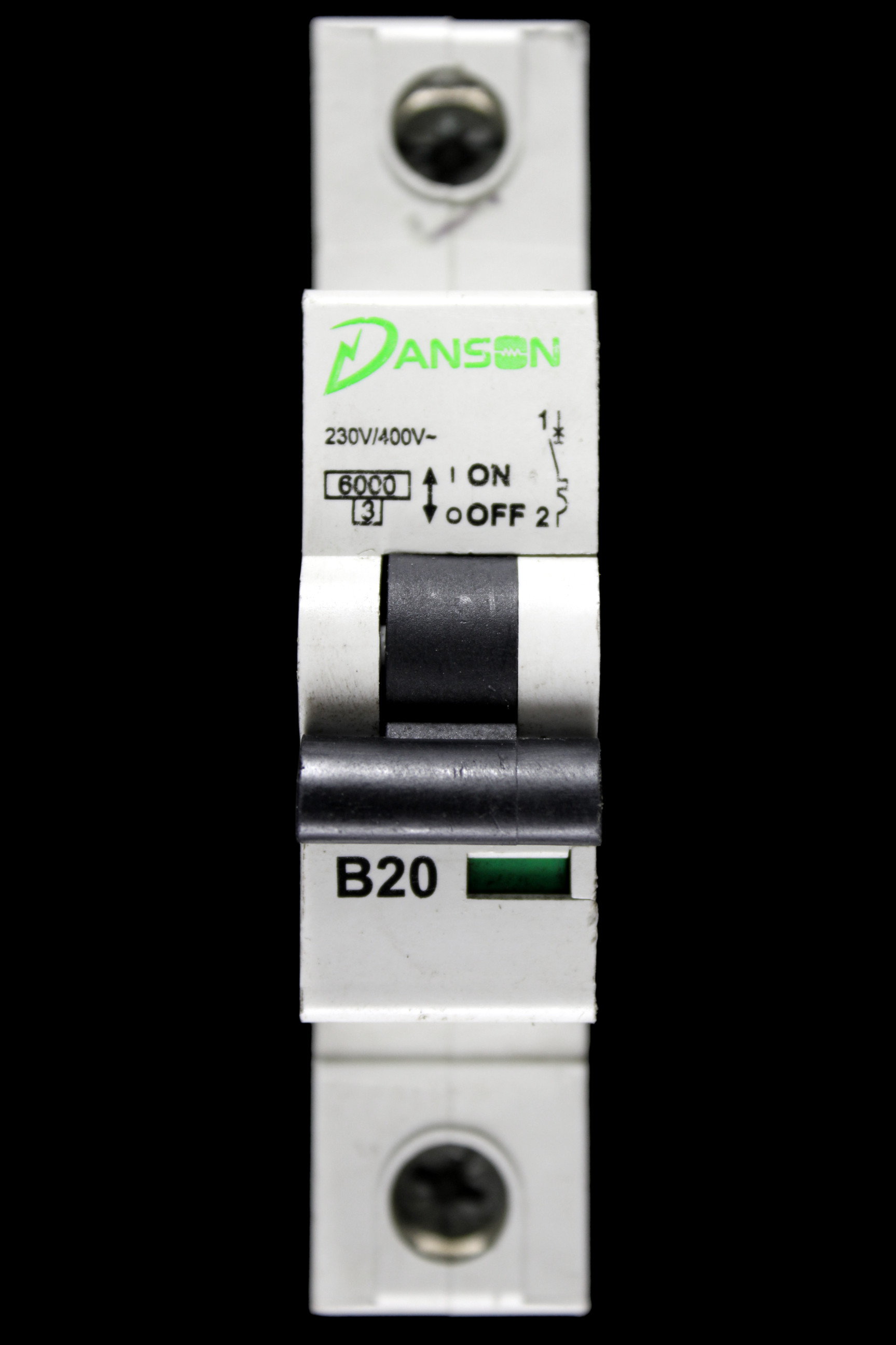 DANSON 20 AMP CURVE B 6kA MCB CIRCUIT BREAKER