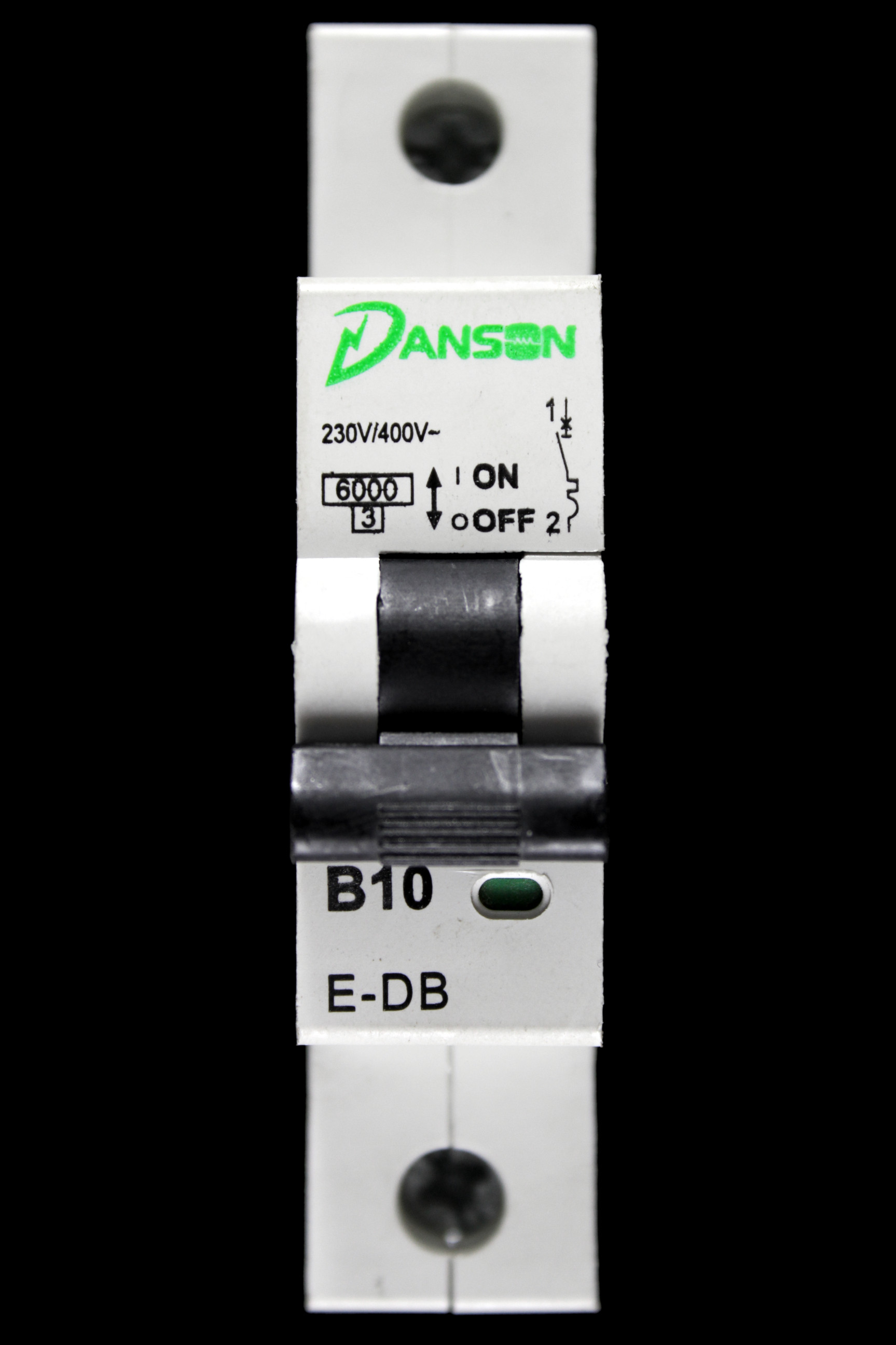 DANSON 10 AMP CURVE B 6kA MCB CIRCUIT BREAKER E-DB