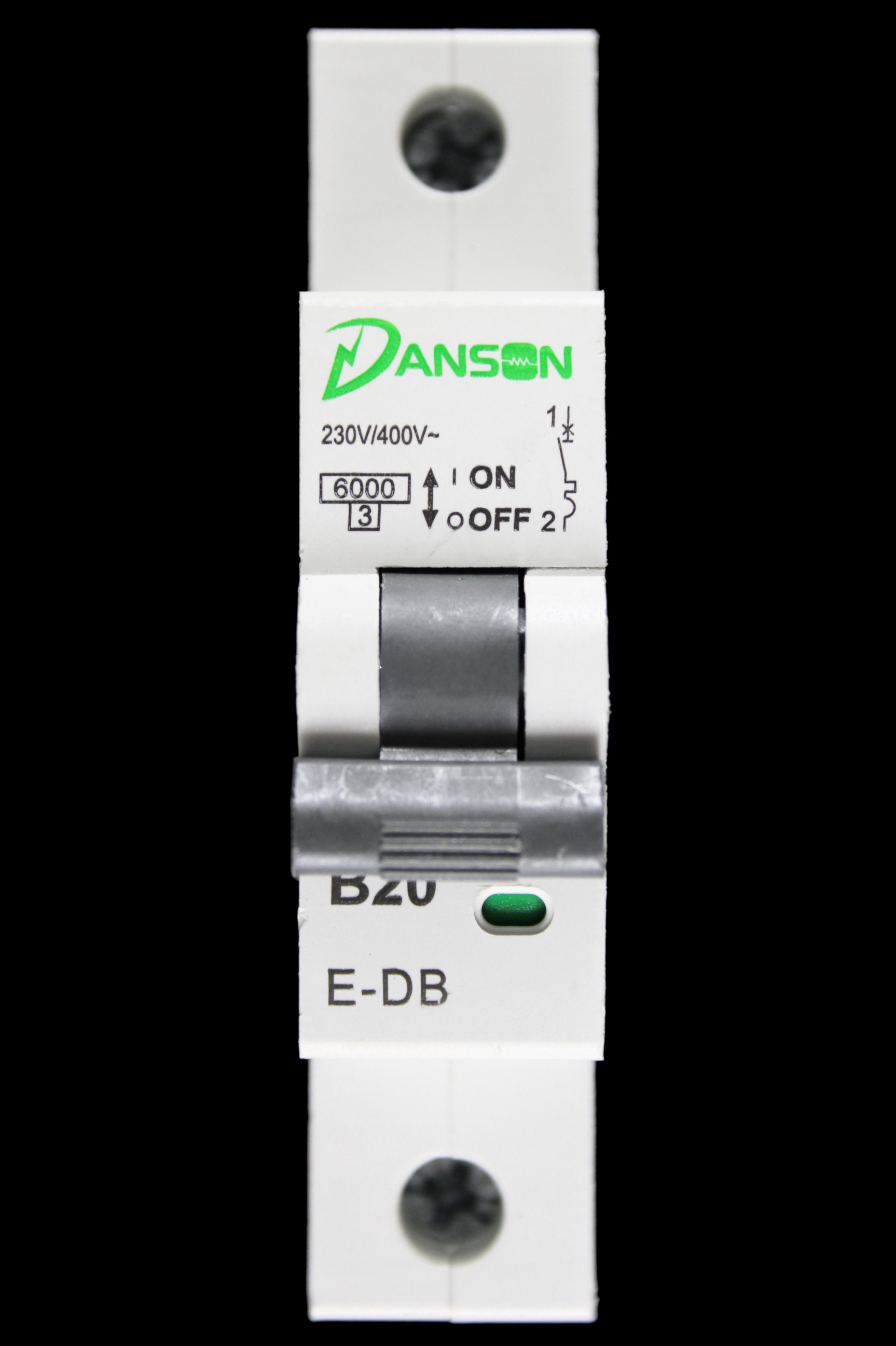 DANSON 20 AMP CURVE B 6kA MCB CIRCUIT BREAKER E-DB