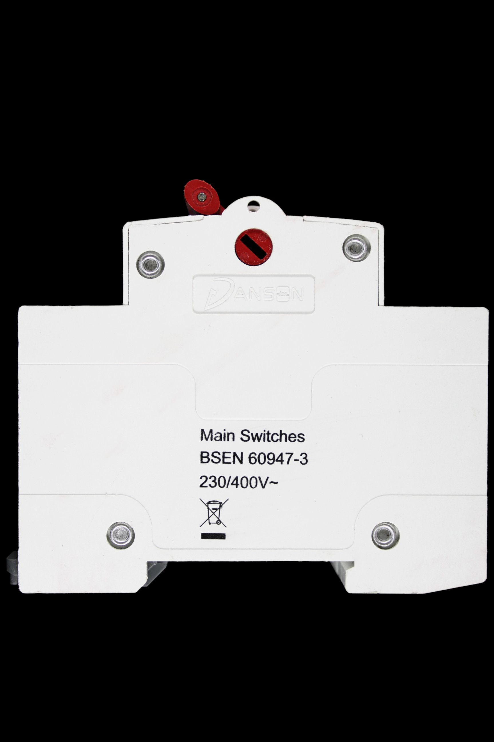 DANSON 100 AMP DOUBLE POLE MAIN SWITCH DISCONNECTOR E-DM