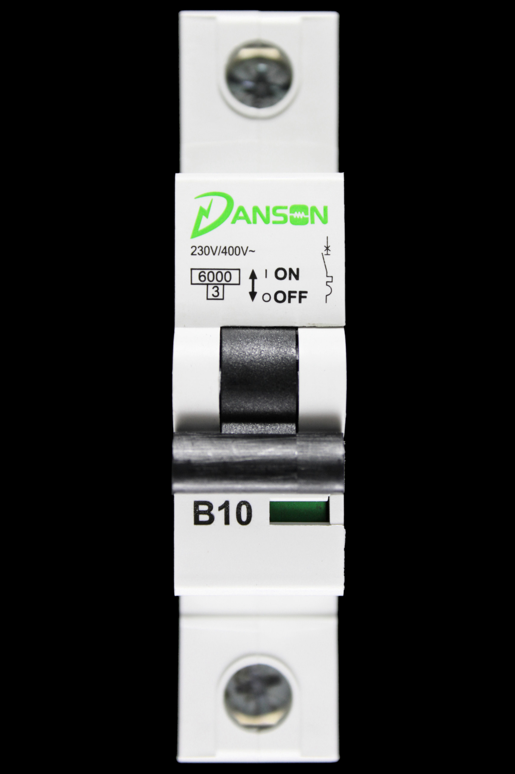DANSON 10 AMP CURVE B 6kA MCB CIRCUIT BREAKER DBYB110