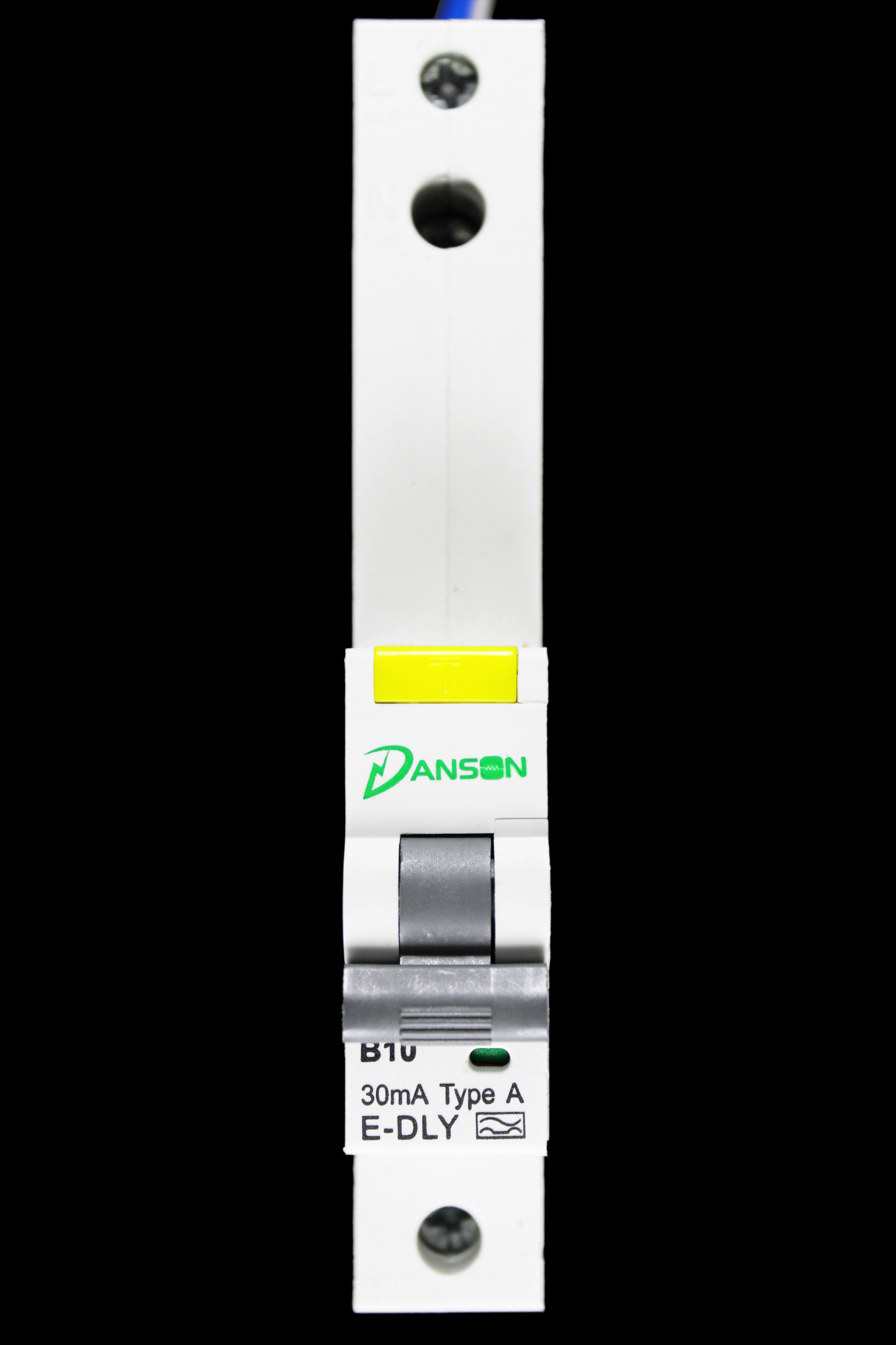 DANSON 10 AMP CURVE B 6kA 30mA RCBO TYPE A E-DLY2110