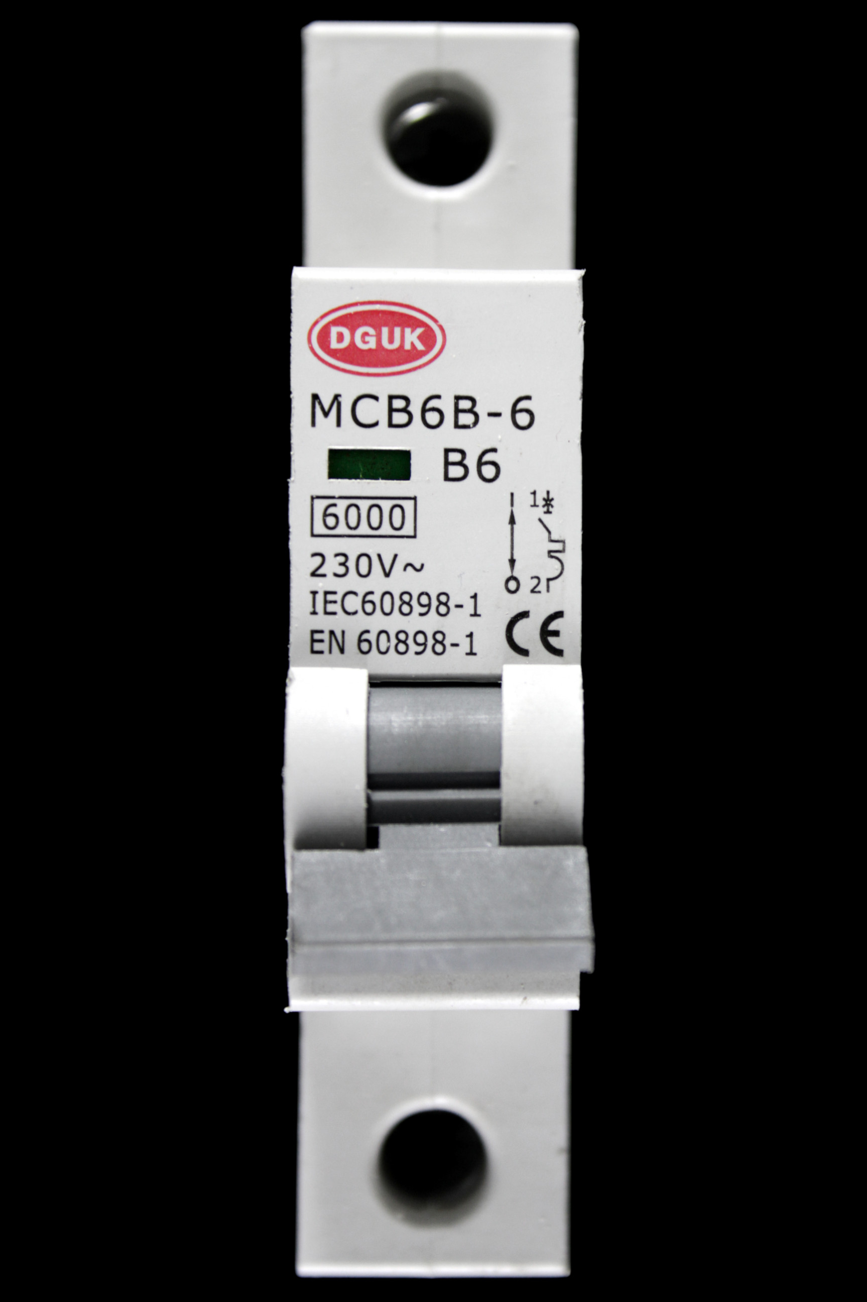 DGUK 6 AMP CURVE B 6kA MCB CIRCUIT BREAKER MCB6B-6