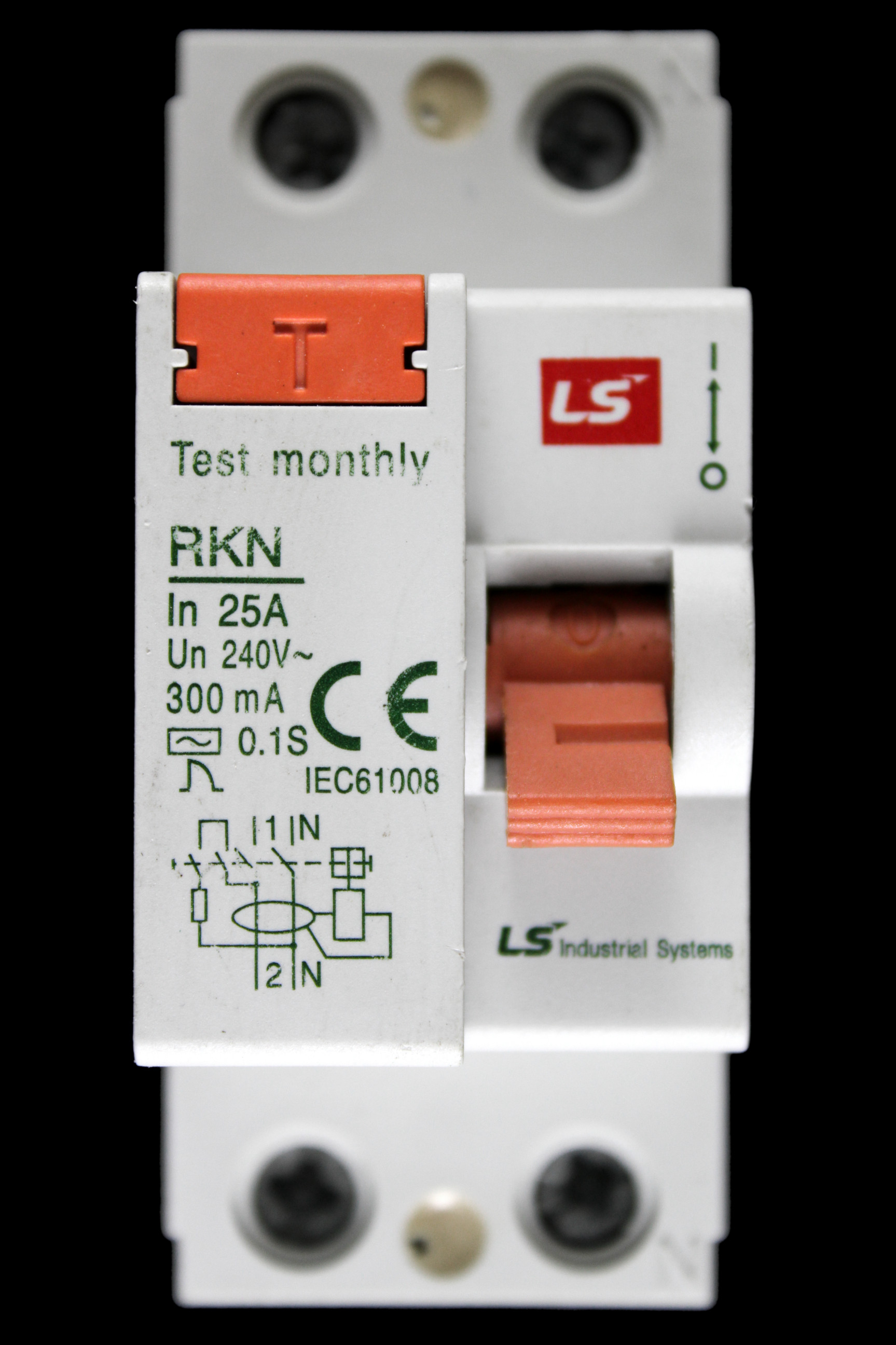 LS 25 RCD DOUBLE POLE 300mA TYPE AC RKN