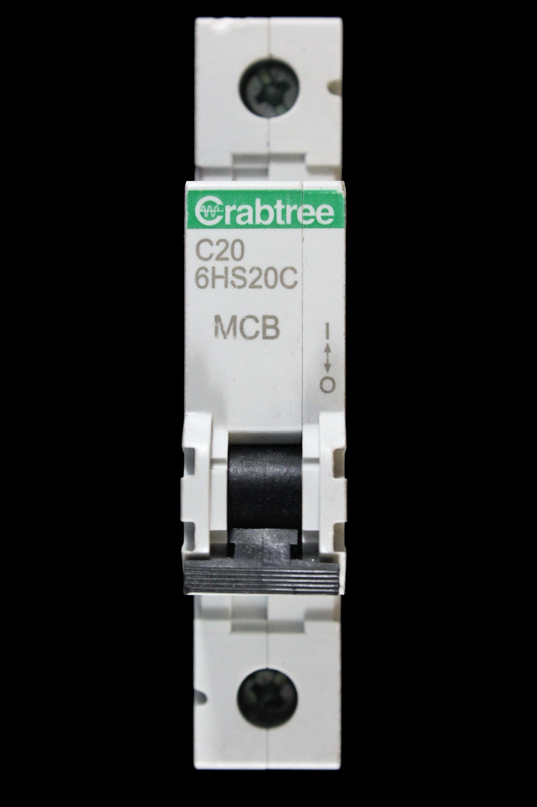 CRABTREE 20 AMP CURVE C 10kA MCB CIRCUIT BREAKER LOADSTAR 6HS20C
