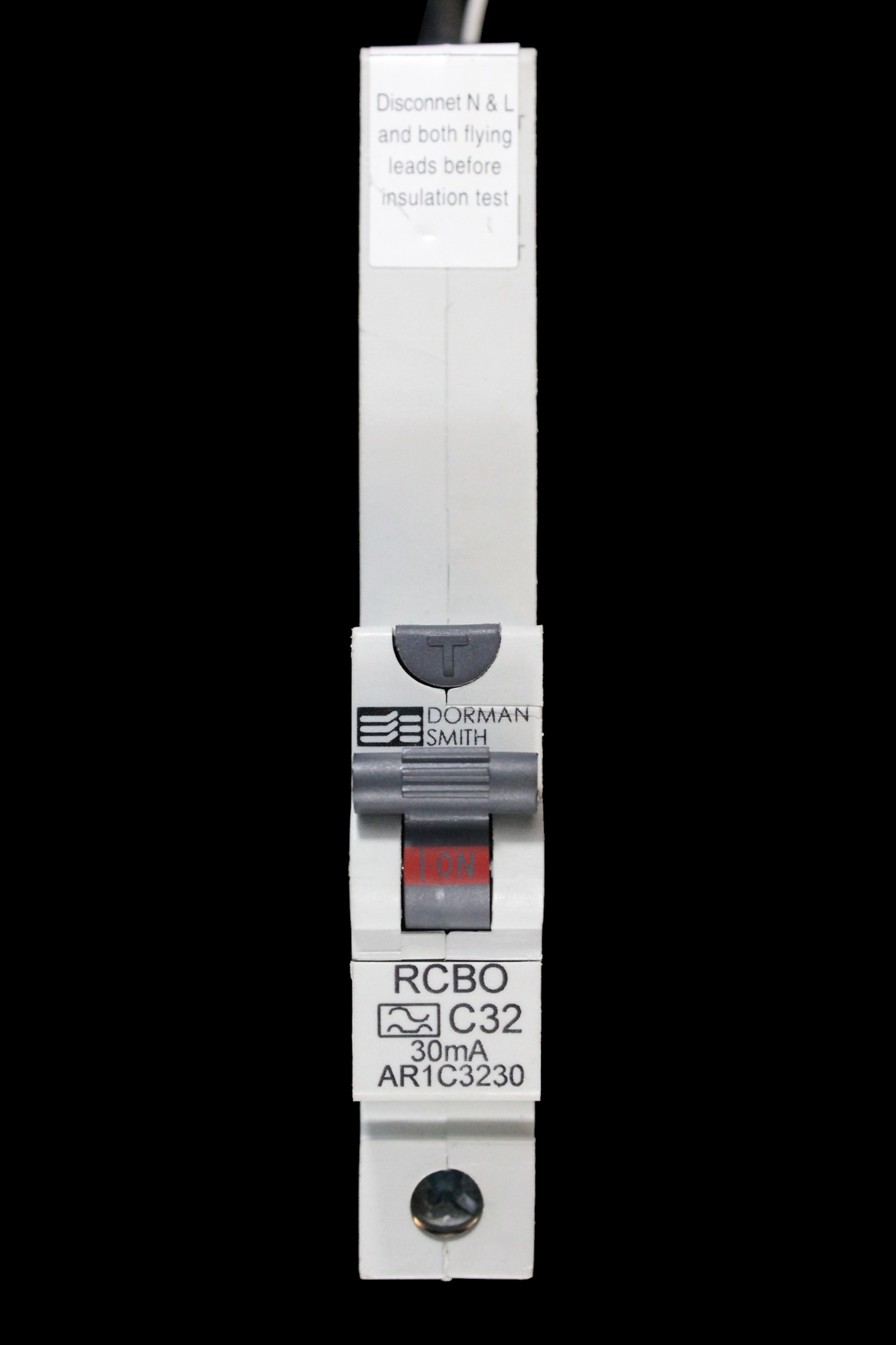 DORMAN SMITH 32 AMP CURVE C 10kA 30mA RCBO TYPE A AR1C3230