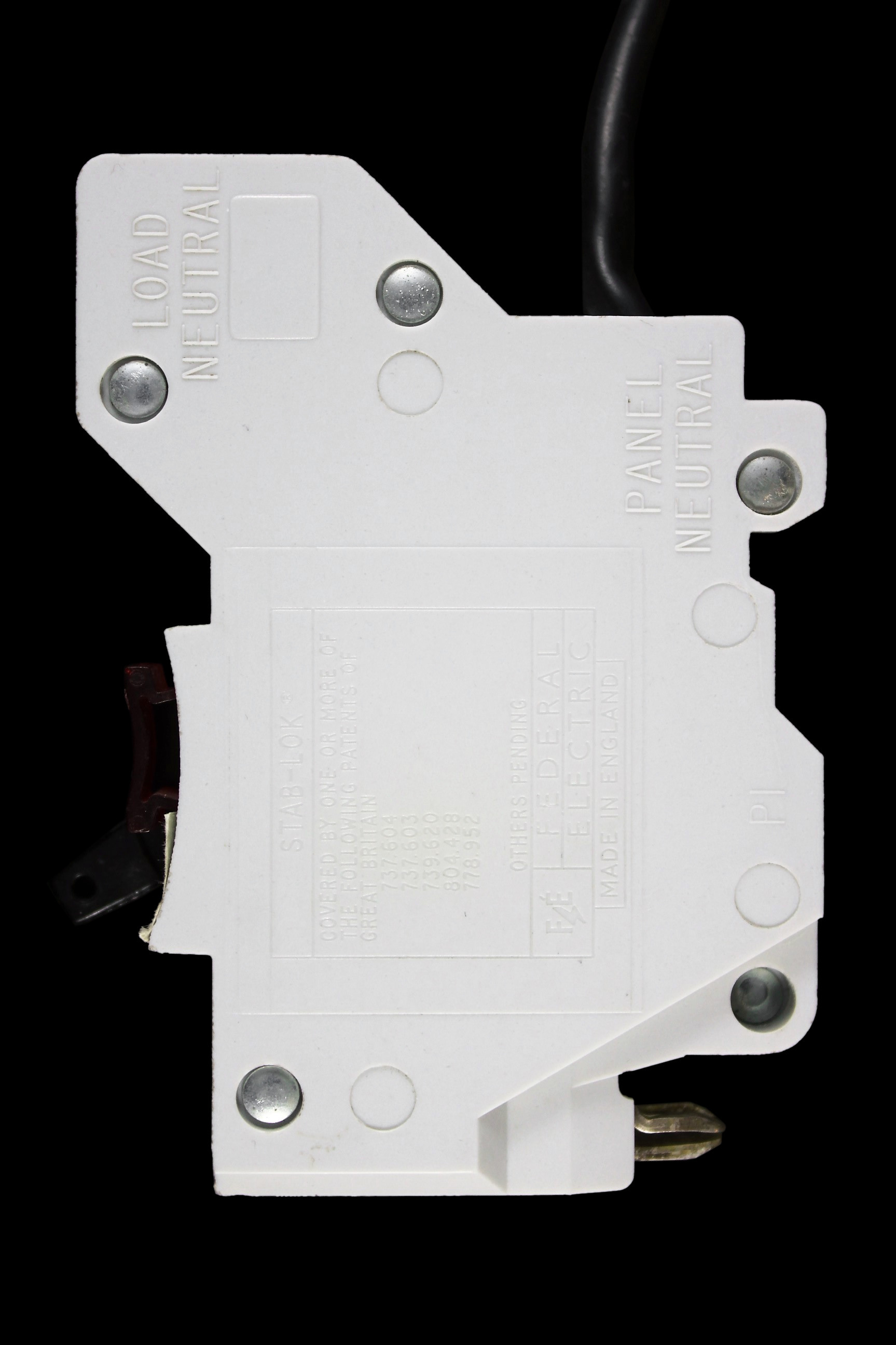 FEDERAL 15 AMP 30mA RCBO STAB-LOK WR