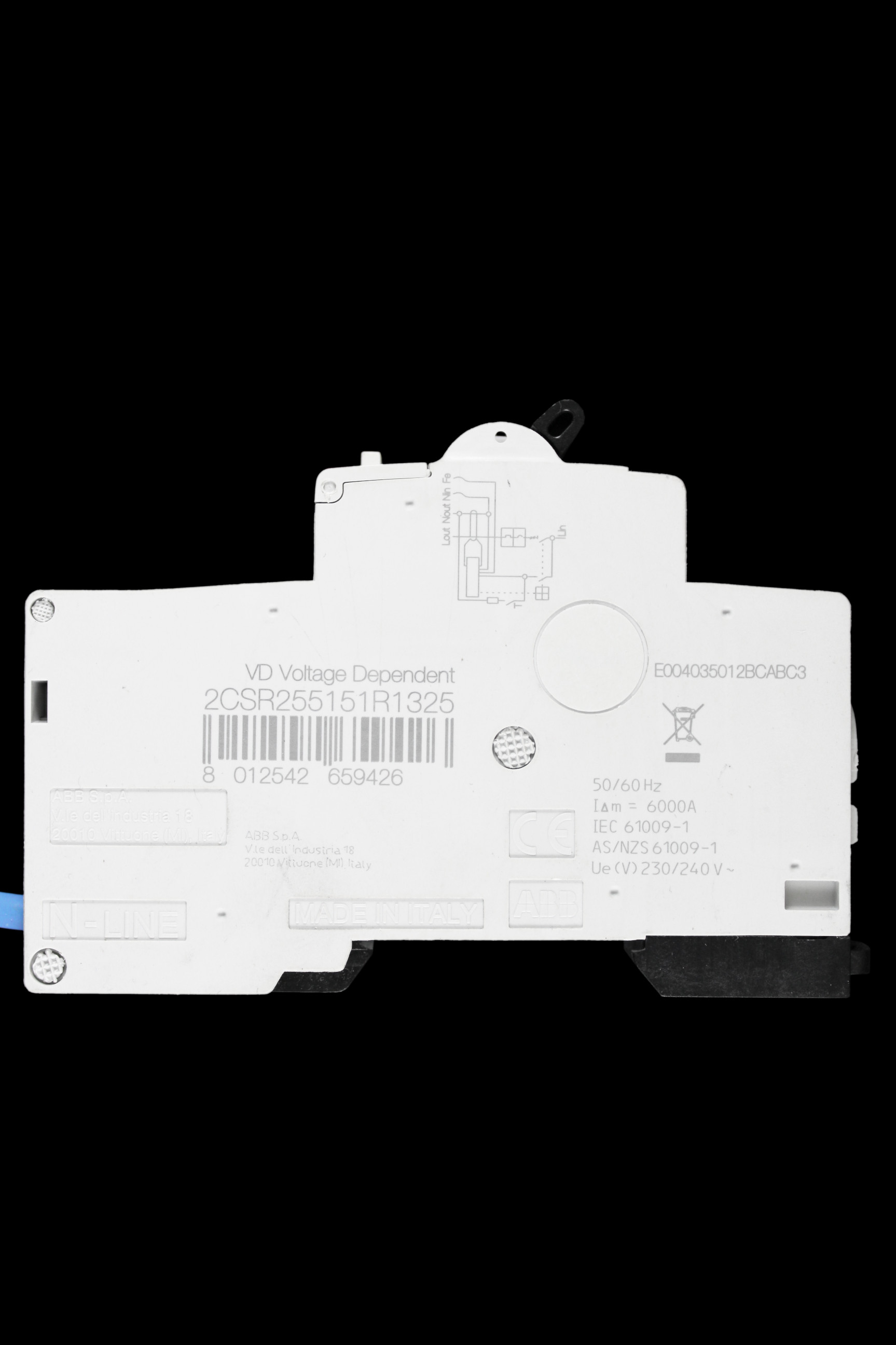 ABB 32 AMP CURVE B 6kA 30mA RCBO TYPE A DSE201 2CSR255151R1325