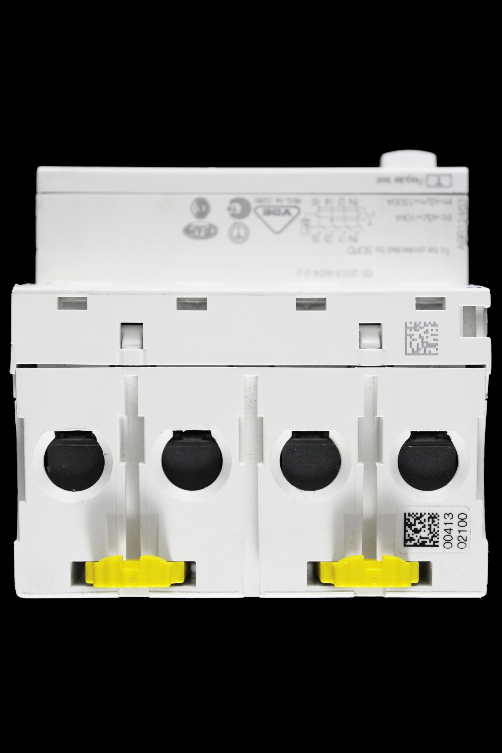 SCHNEIDER 63 AMP 100mA FOUR POLE RCD TYPE AC iID A9R12463