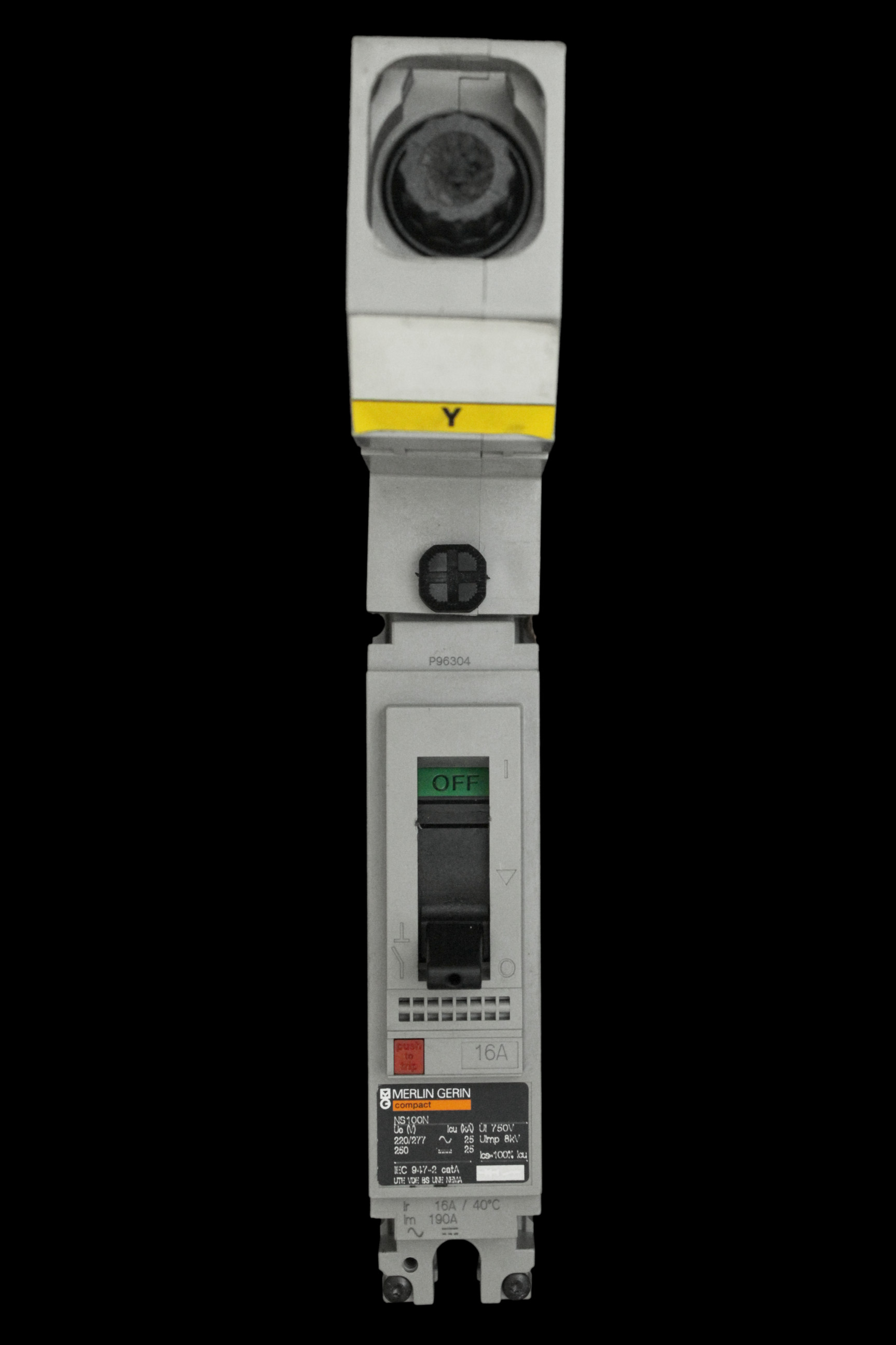 MERLIN GERIN 16 AMP 25kA MCCB NS100N MGP0161Y