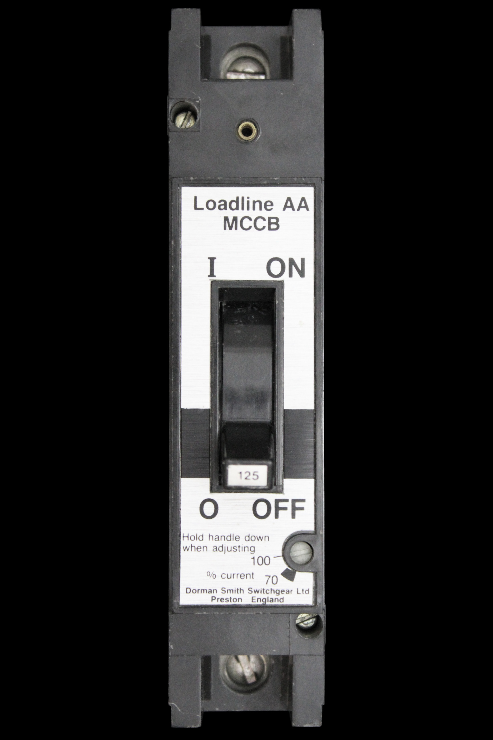DORMAN SMITH 125 AMP MCCB LOADLINE AA
