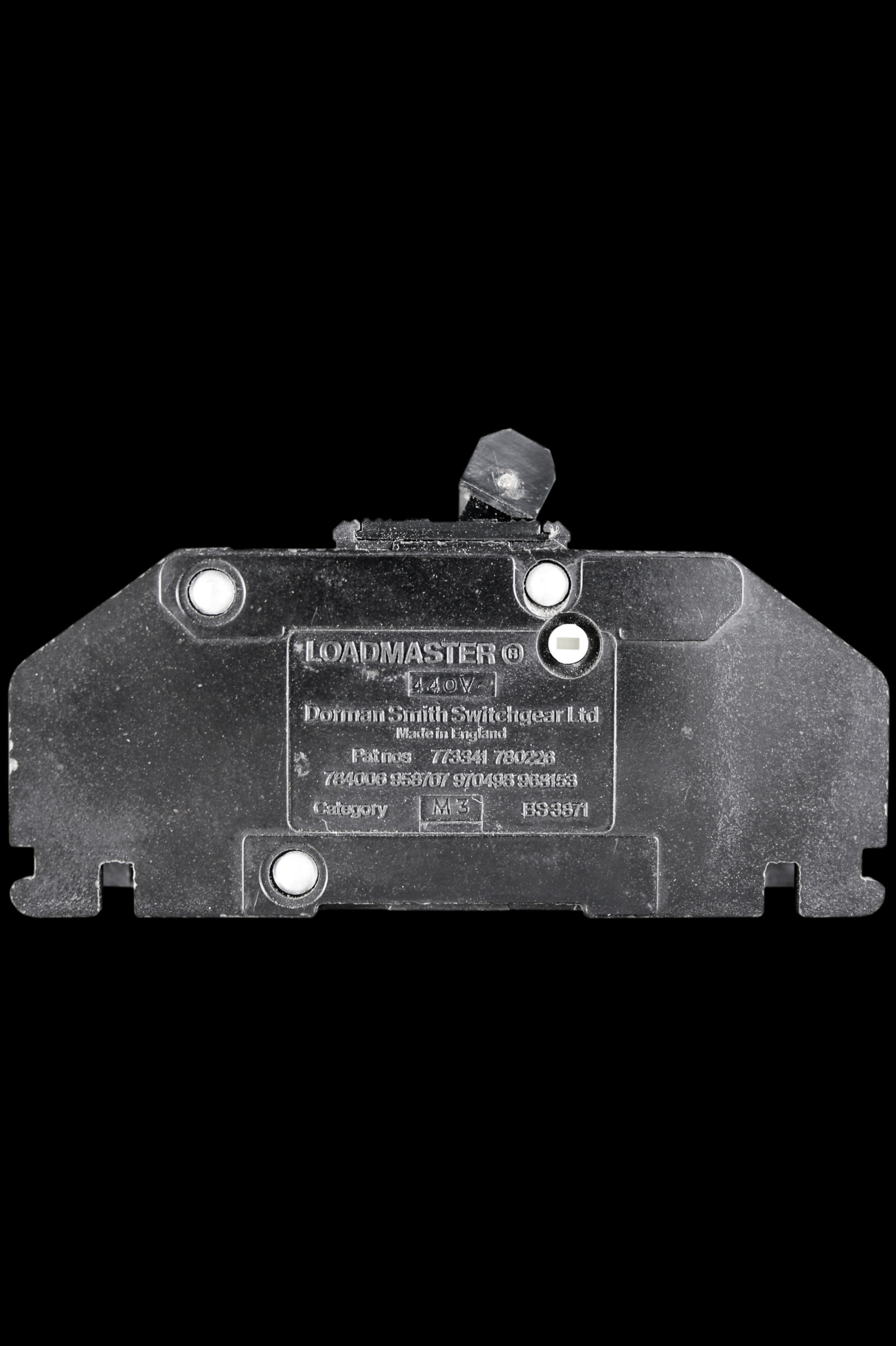 DORMAN SMITH 25 AMP M3 TRIPLE POLE MCB CIRCUIT BREAKER 440V LOADMASTER