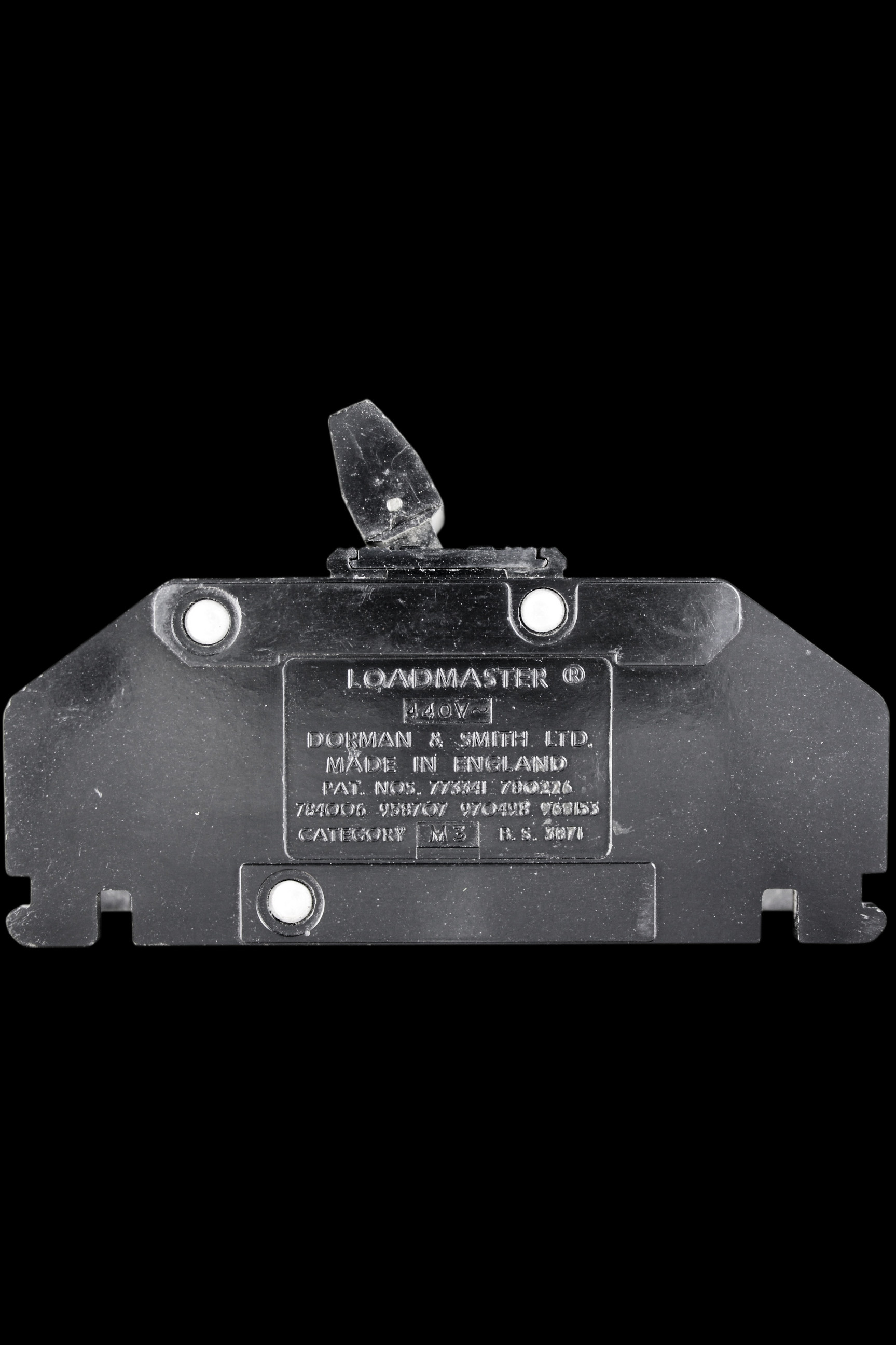 DORMAN 10 AMP M3 TRIPLE POLE MCB CIRCUIT BREAKER 440V LOADMASTER