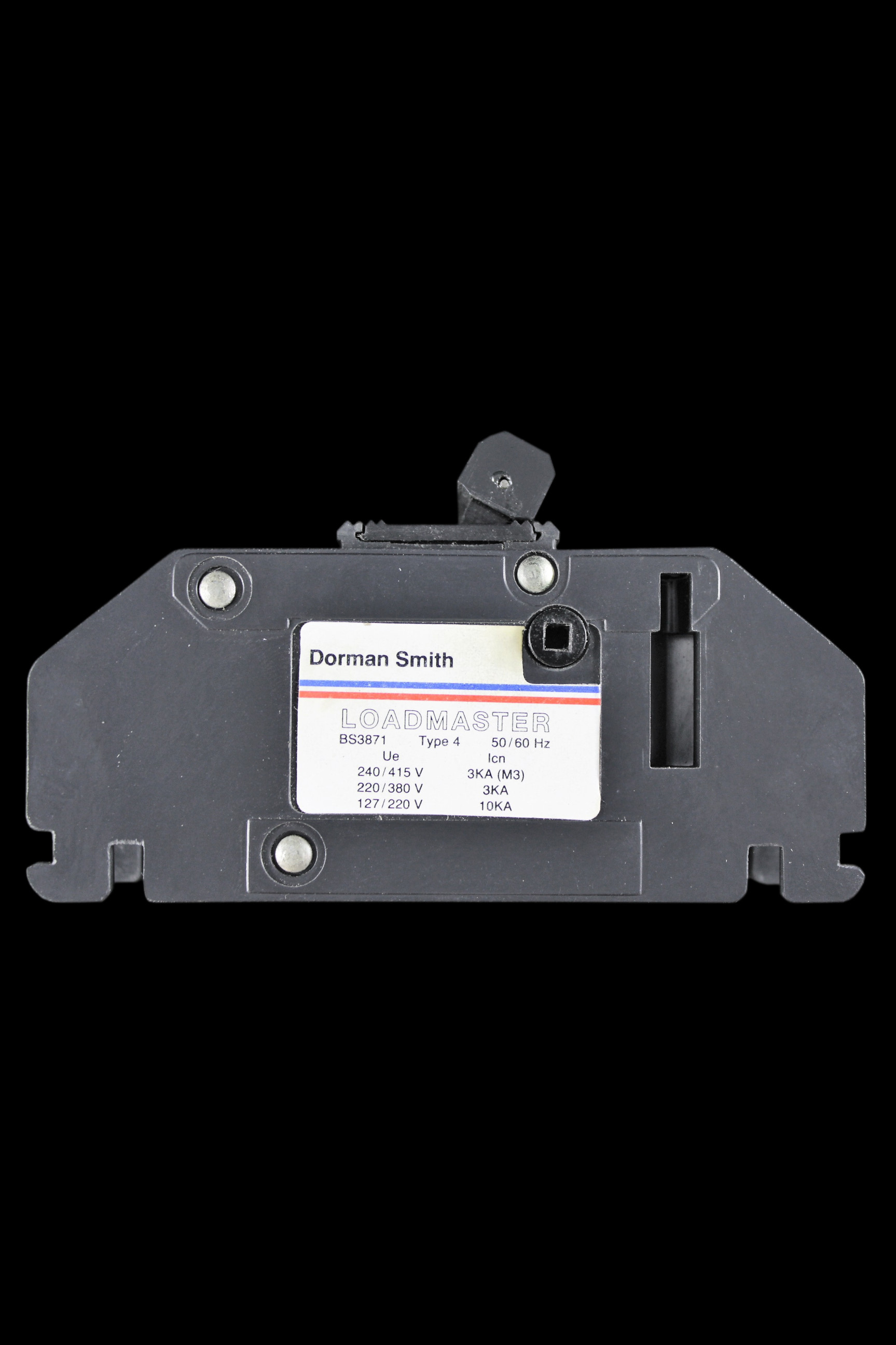 DORMAN SMITH 60 AMP TYPE 4 3kA TRIPLE POLE MCB CIRCUIT BREAKER LOADMASTER