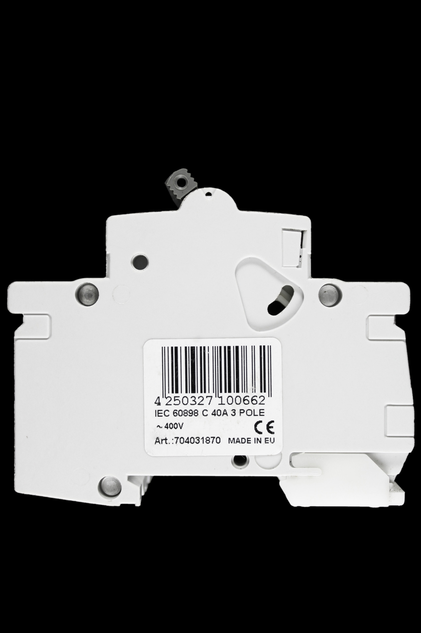 DORMAN SMITH 40 AMP CURVE C 10kA TRIPLE POLE MCB CIRCUIT BREAKER K3PC40