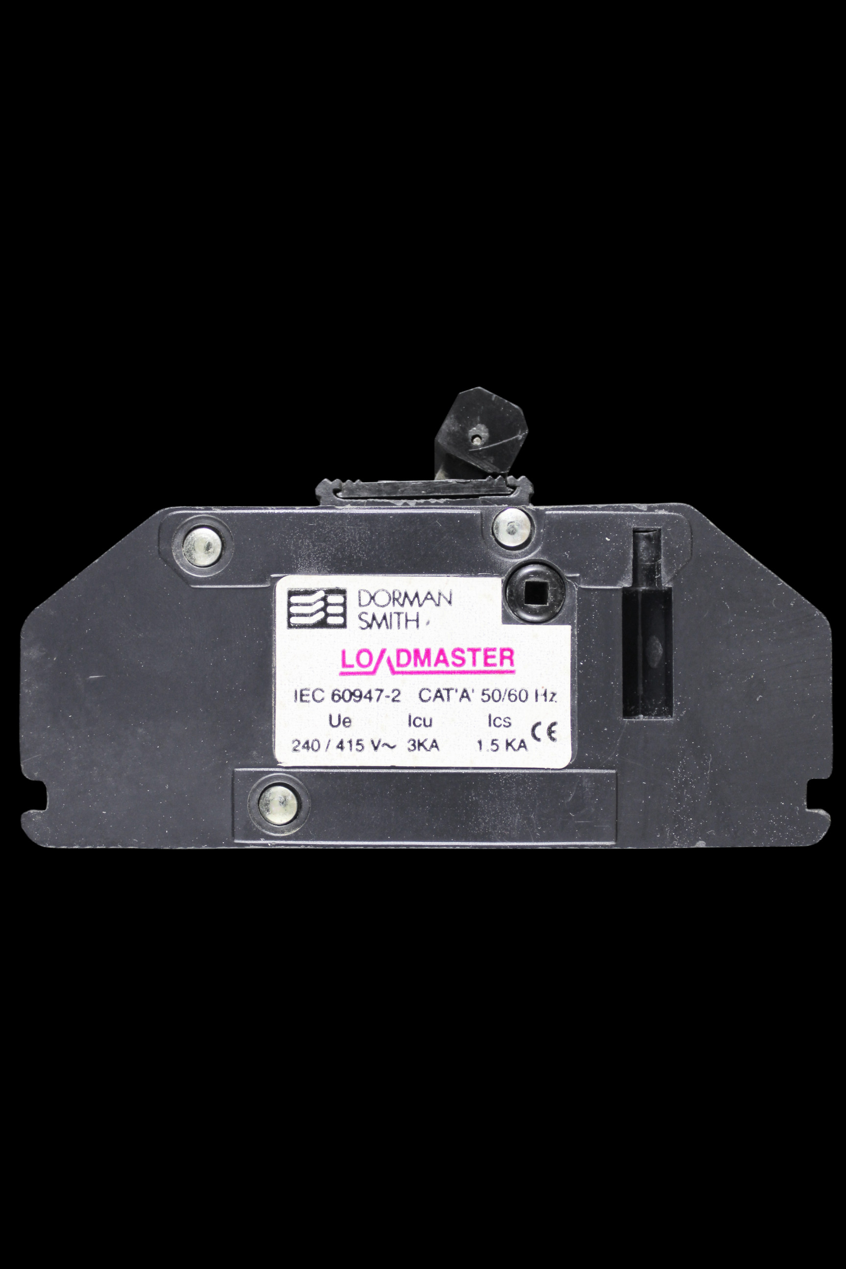 DORMAN 60 AMP 3kA TRIPLE POLE MCB CIRCUIT BREAKER LOADMASTER