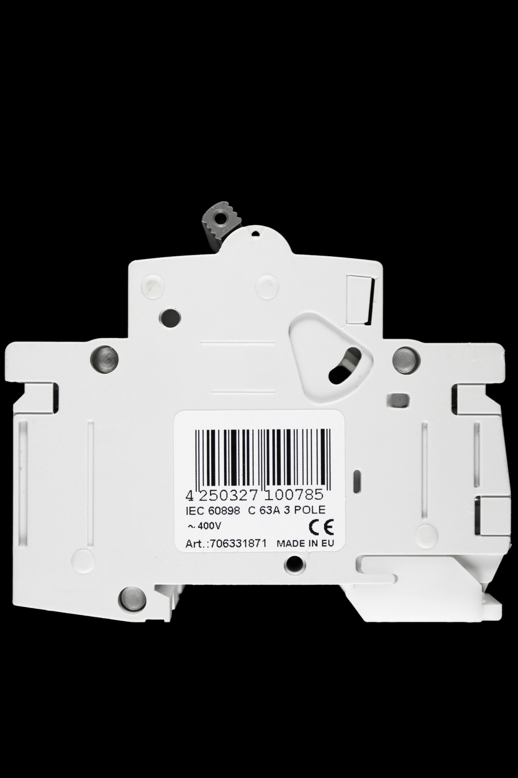 DORMAN SMITH 63 AMP CURVE C 10kA TRIPLE POLE MCB CIRCUIT BREAKER K3PC63