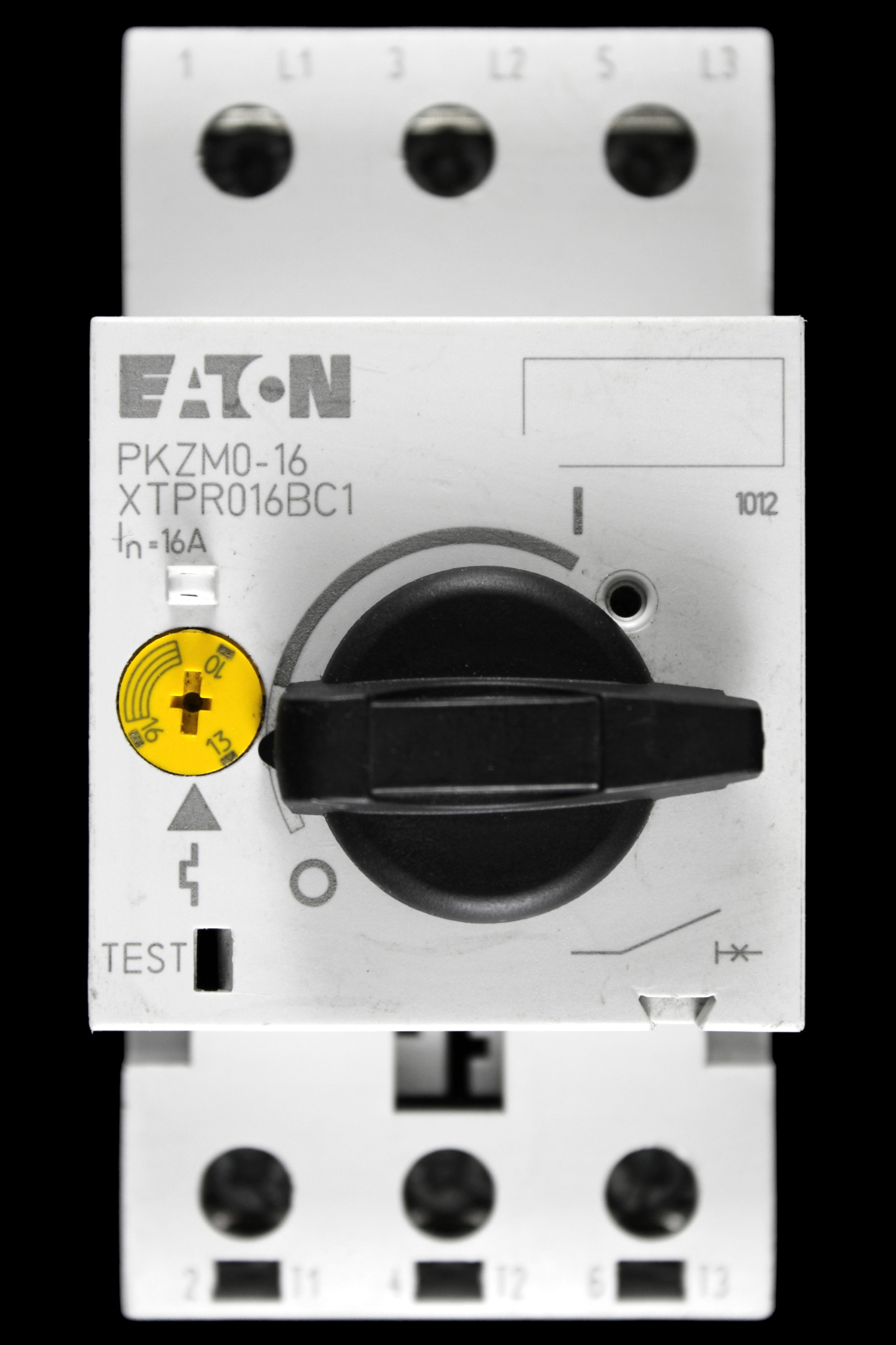 EATON 10 - 16 AMP MOTOR PROTECTIVE CIRCUIT BREAKER XTPR016BC1 PKZM0-16