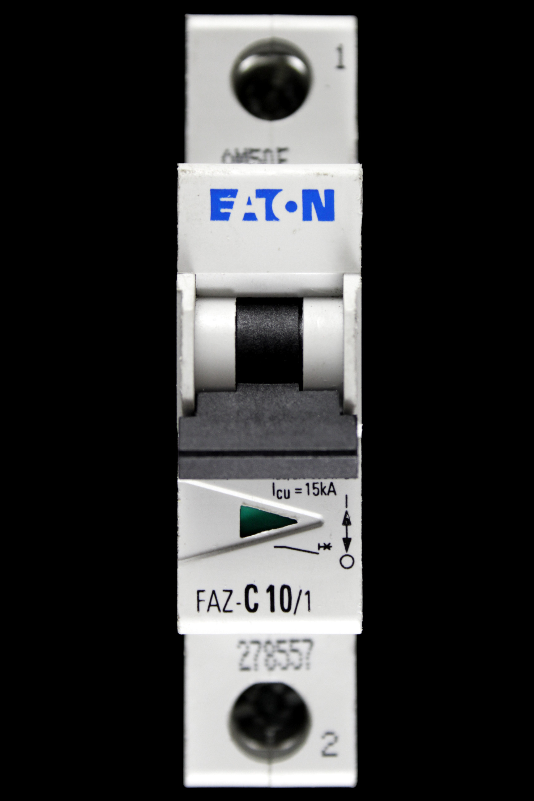 EATON 10 AMP CURVE C 10kA MCB CIRCUIT BREAKER FAZ-C10/1 278557