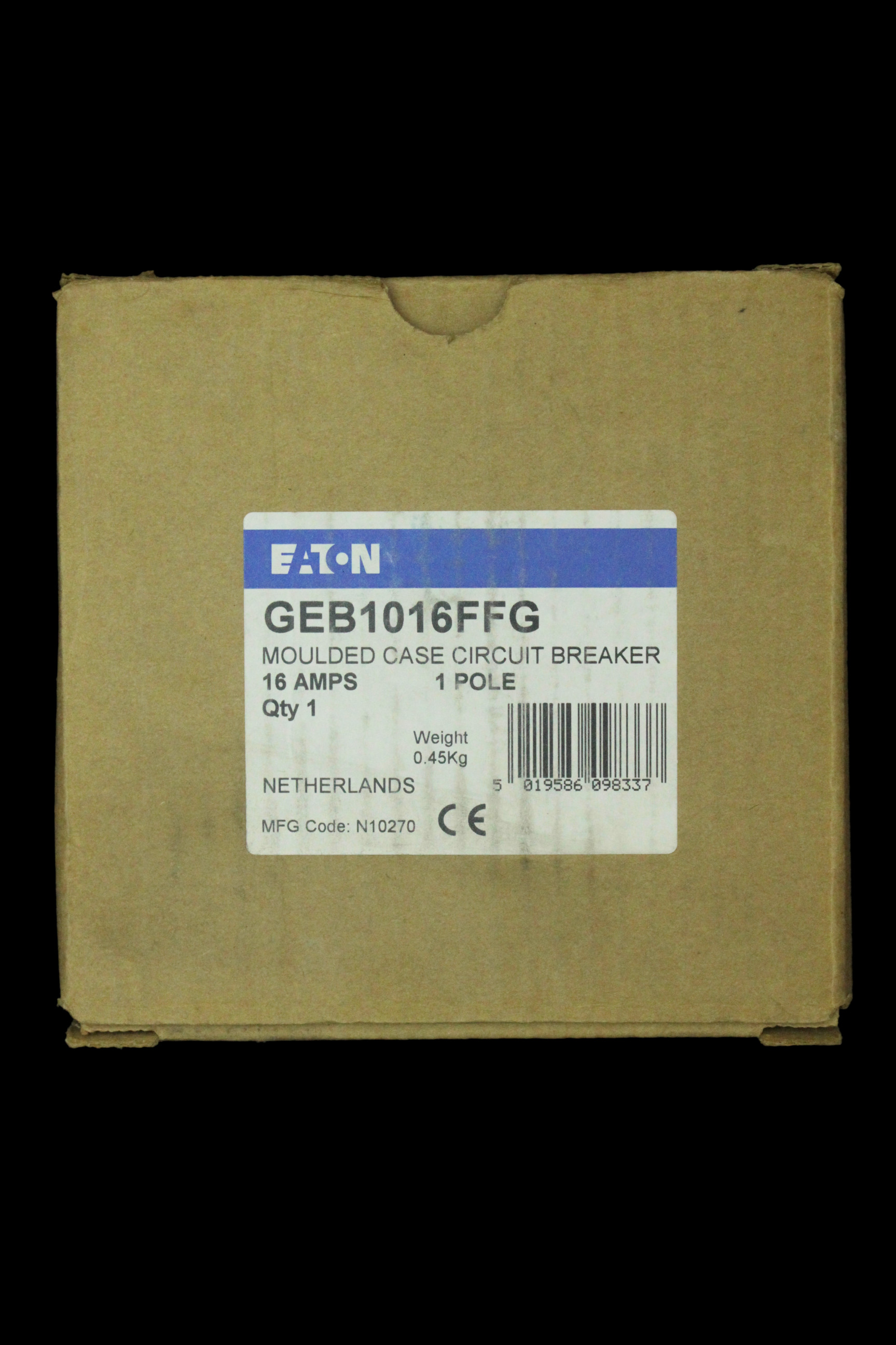 EATON 16 MCCB 25kA SERIES G GEB1016FFG