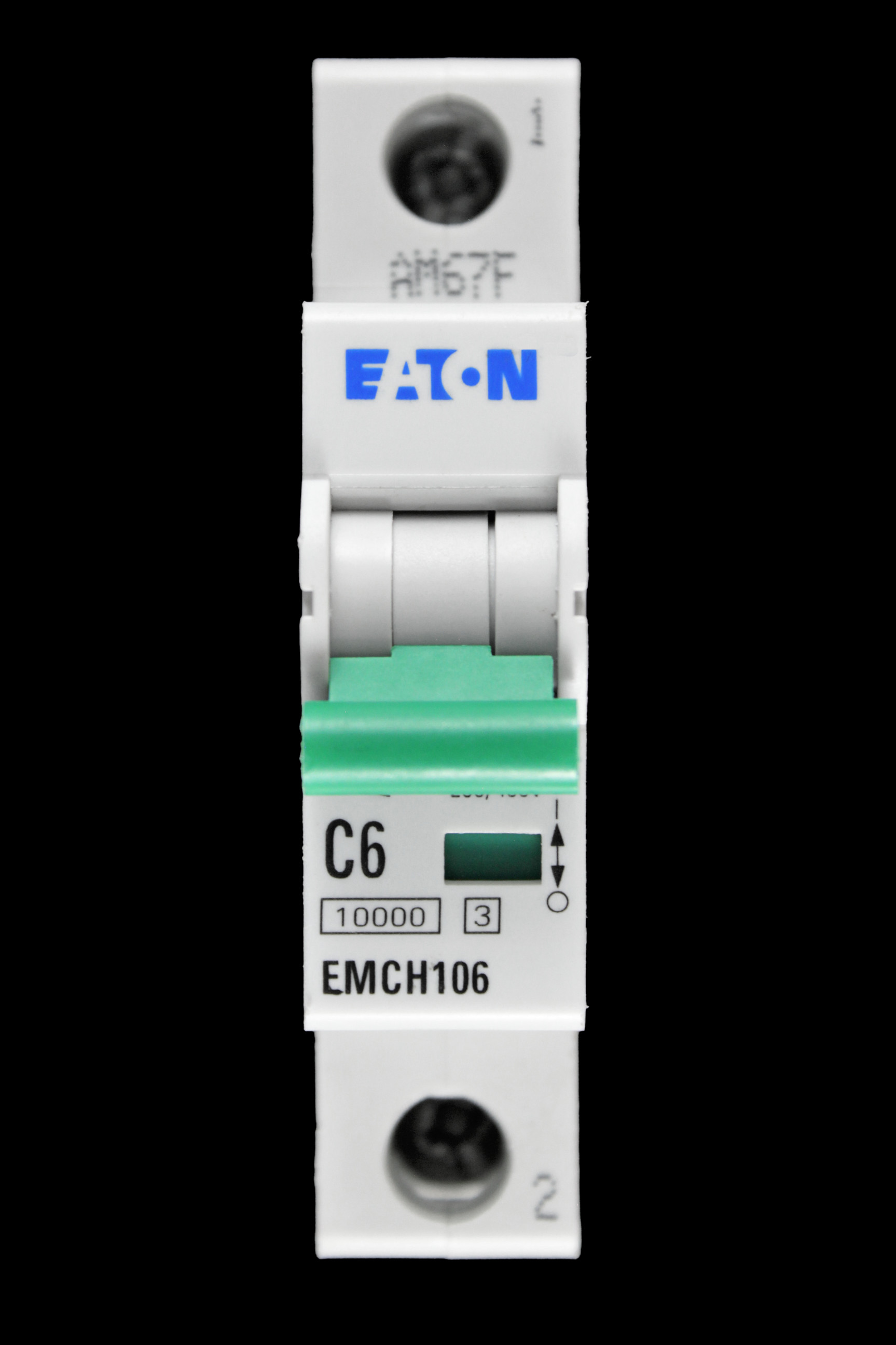 EATON 6 AMP CURVE C 10kA MCB CIRCUIT BREAKER EMCH106