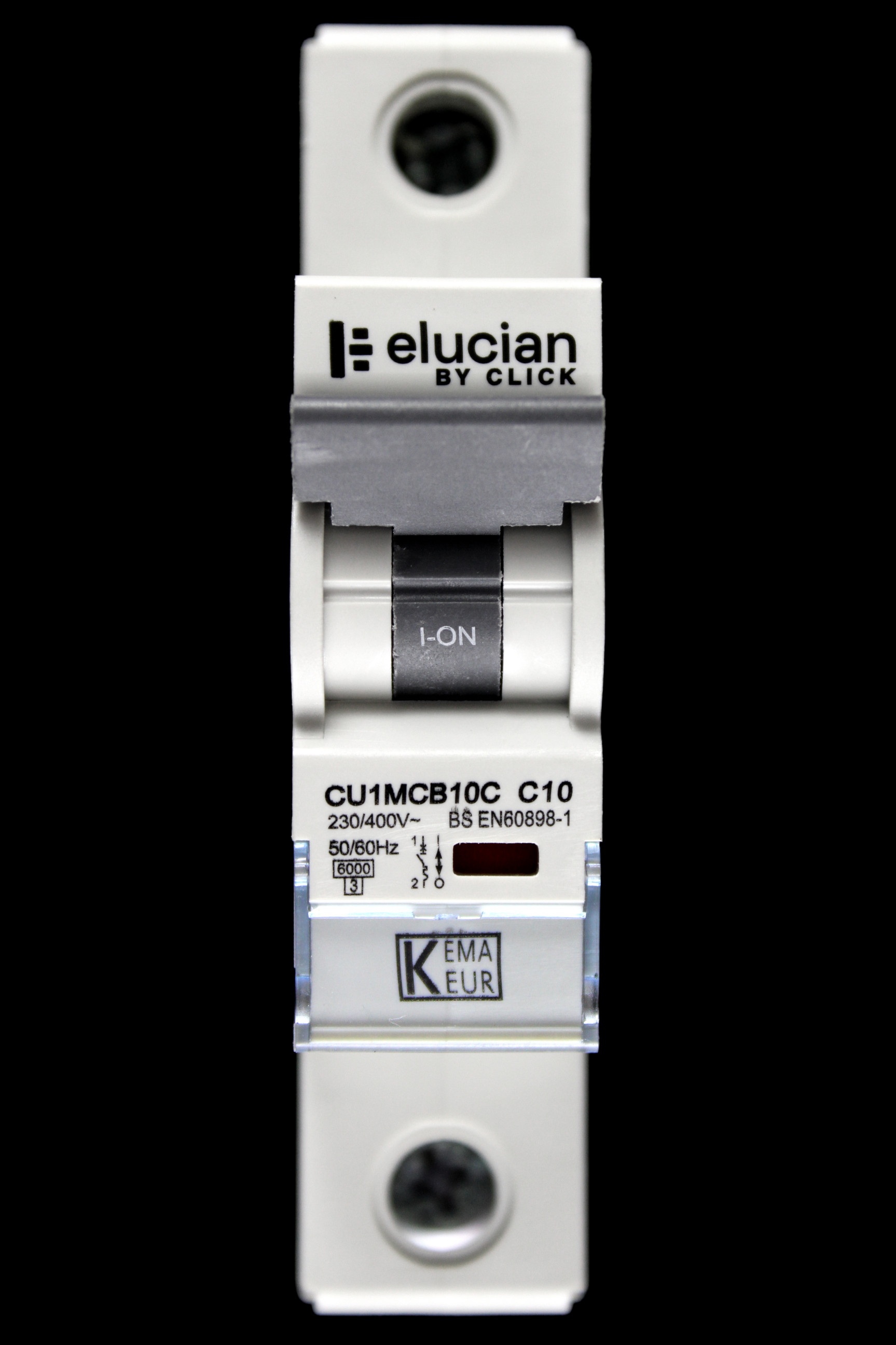 ELUCIAN 10 AMP CURVE C 6kA MCB CIRCUIT BREAKER CU1MCB10C