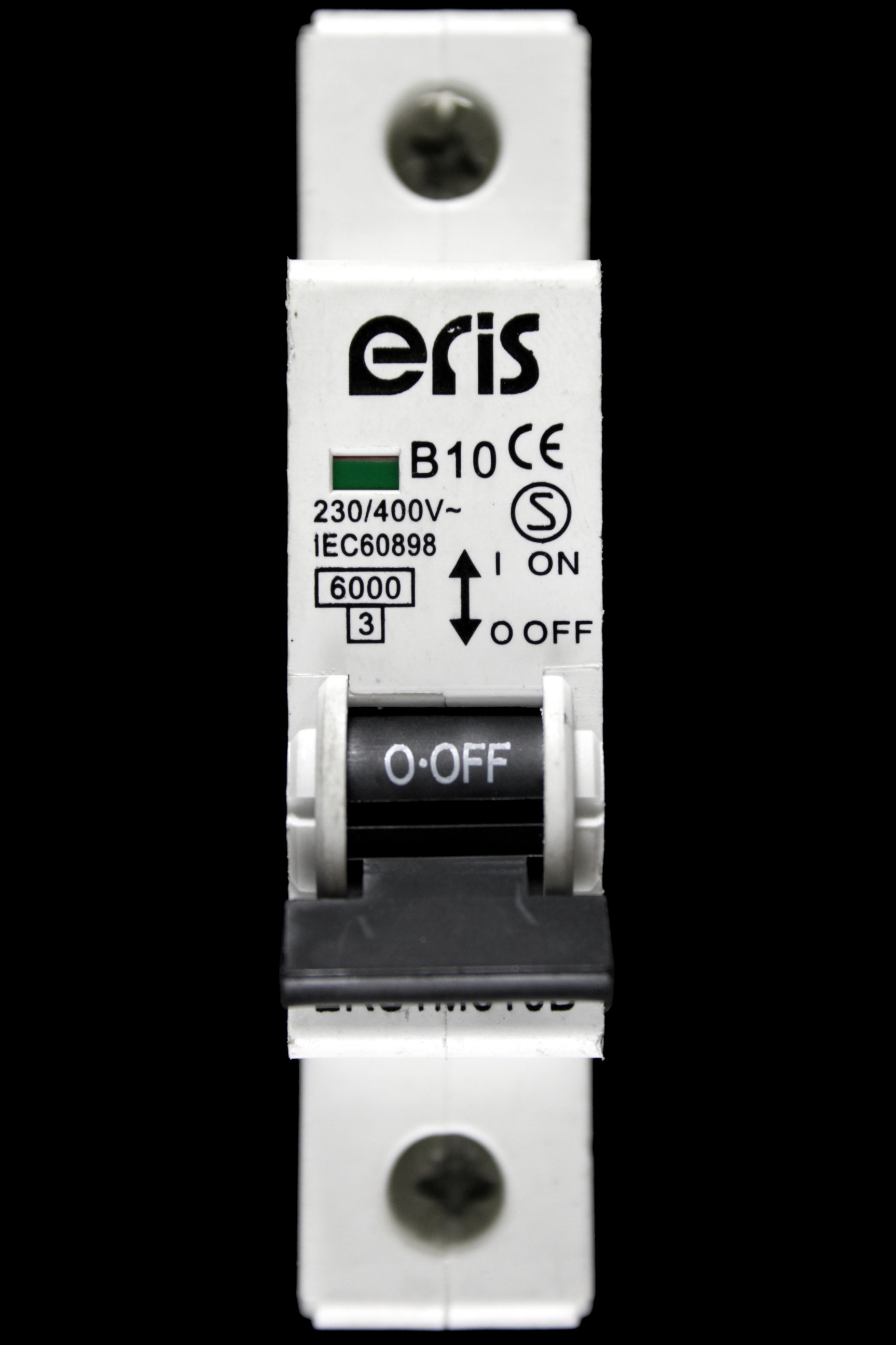 ERIS 10 AMP CURVE B 6kA MCB CIRCUIT BREAKER ERS1M610B