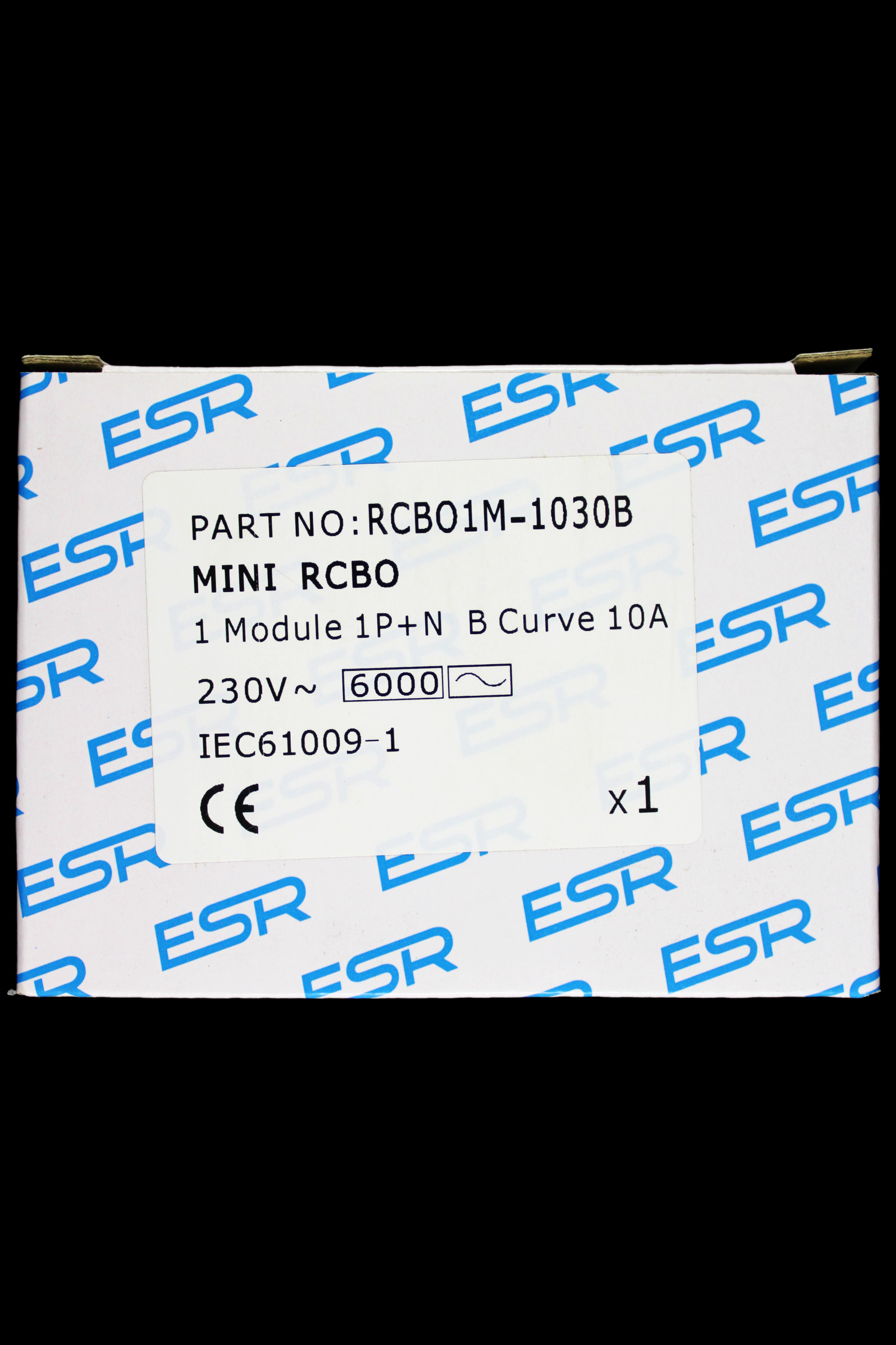 ESR 10 AMP CURVE B 6kA 30mA RCBO TYPE AC RCBO1M-1030B