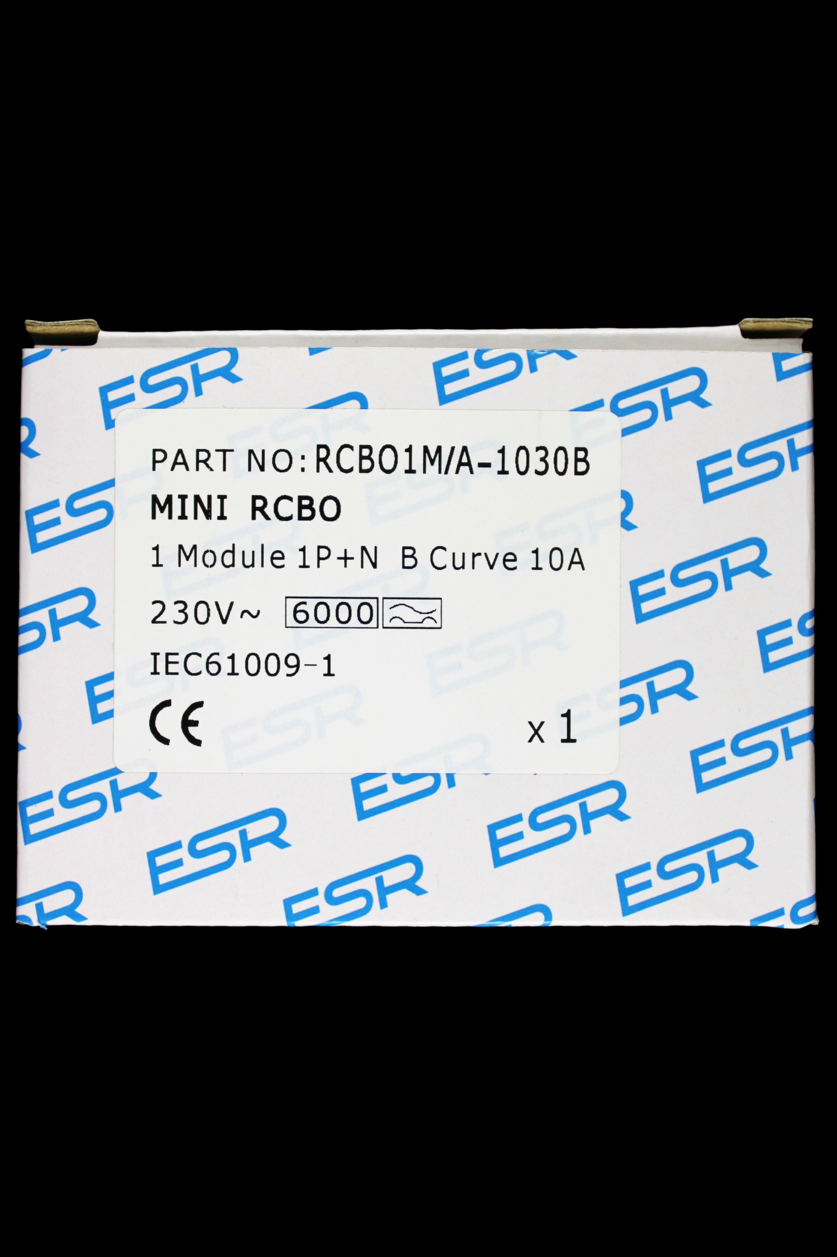 ESR 10 AMP CURVE B 6kA 30mA RCBO TYPE A RCBO1M/A-1030B